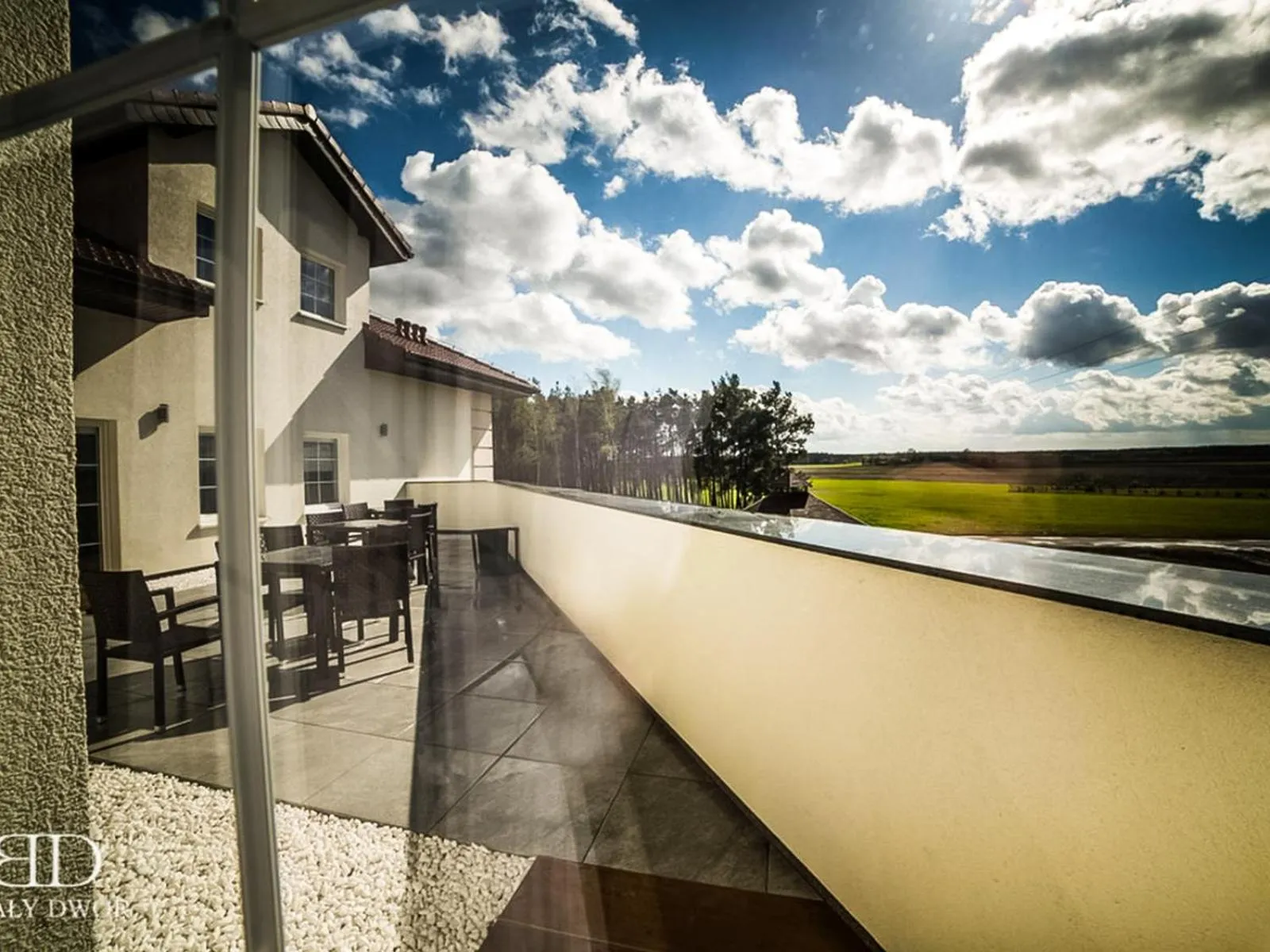 Natural landscape in Biały Dwór