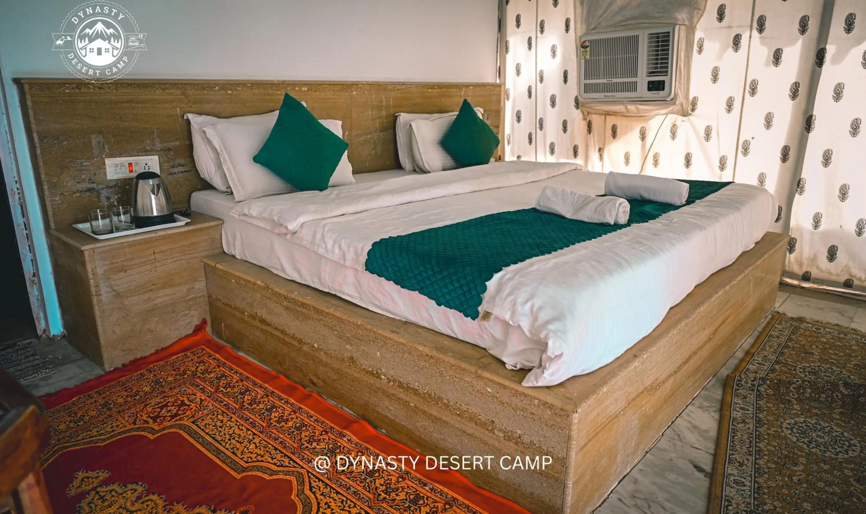 Bedroom, Bed in Dynasty Desert Camp and Resort