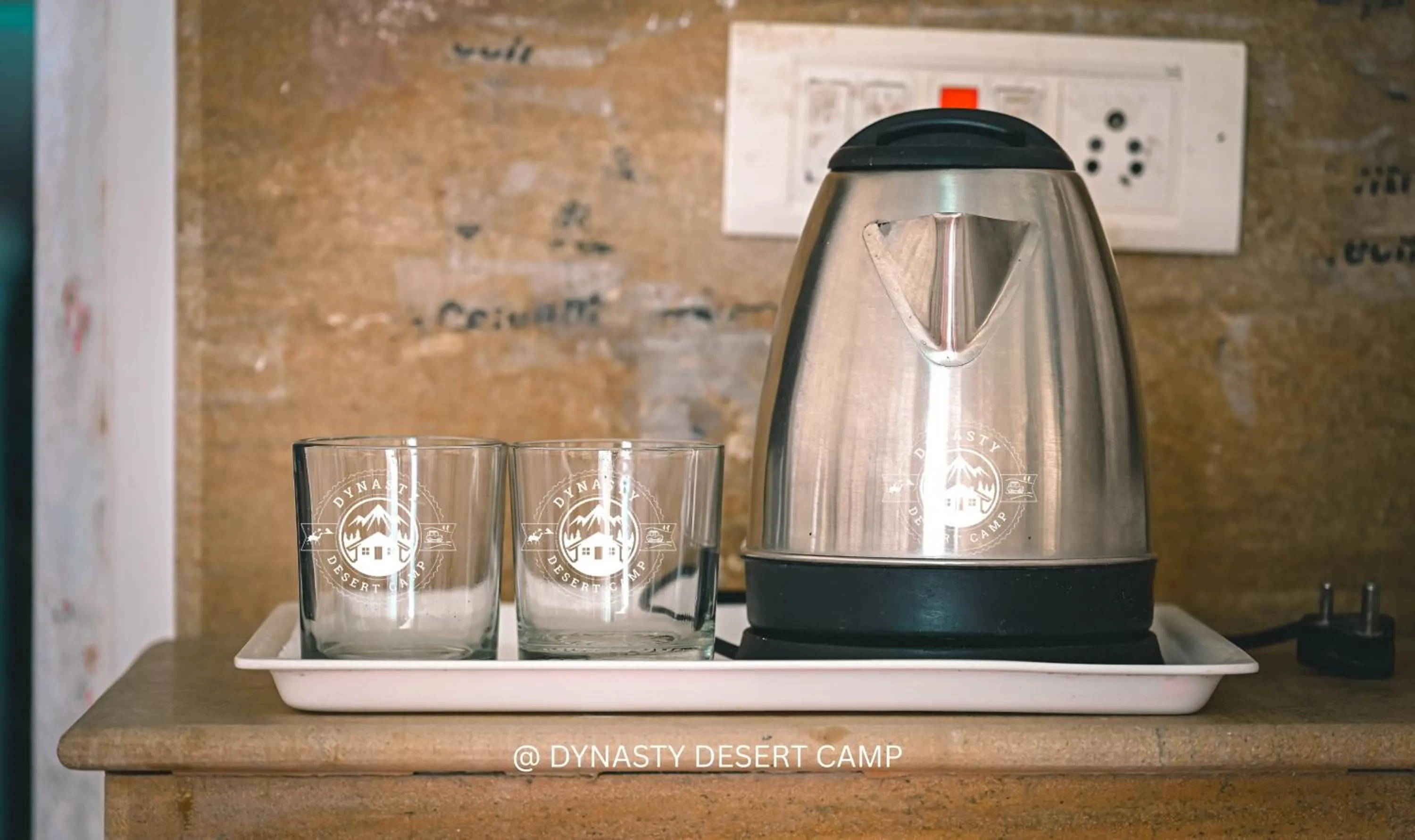 Dining area in Dynasty Desert Camp and Resort