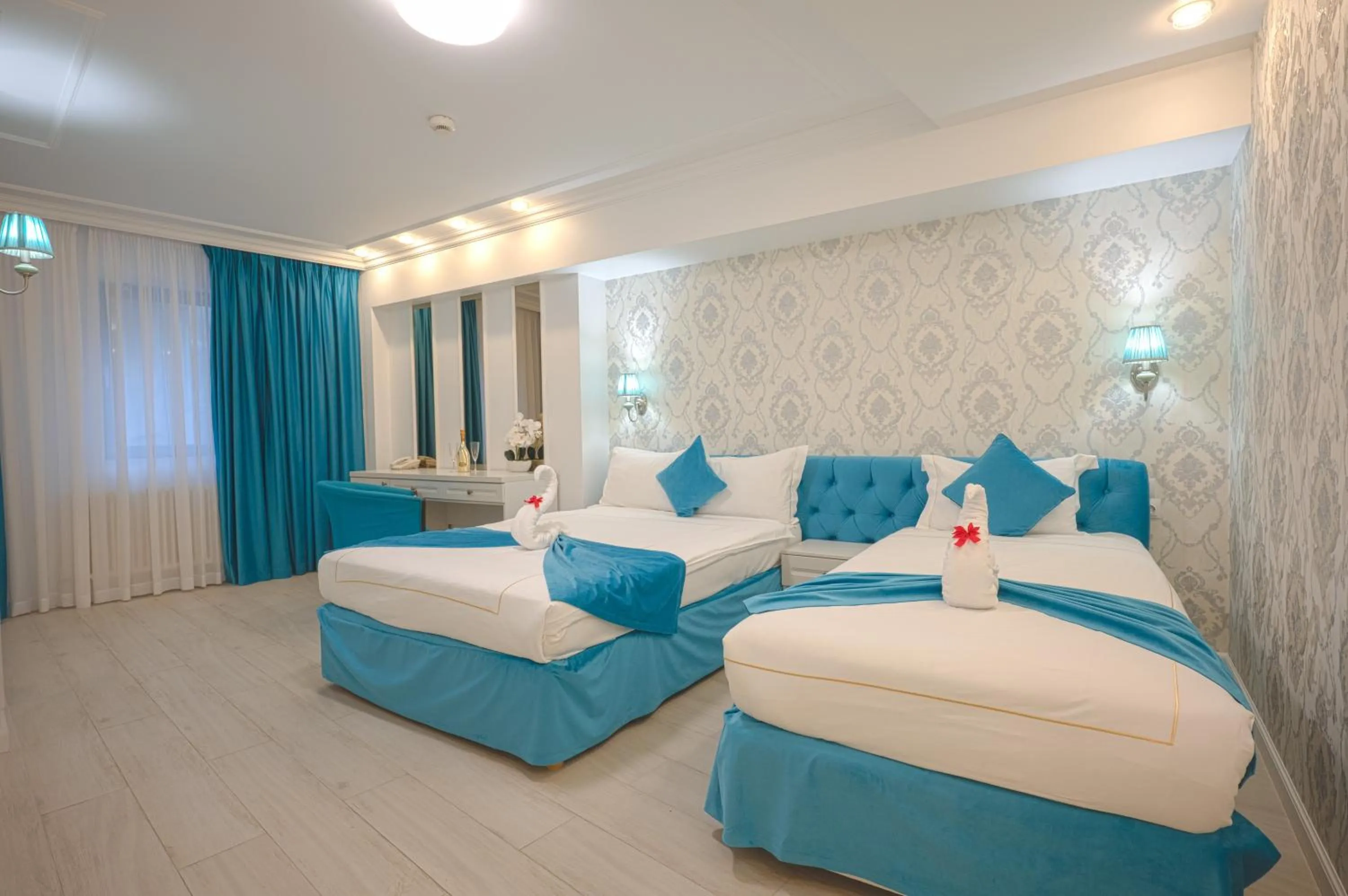 Bed in Old Town Boutique Hotel