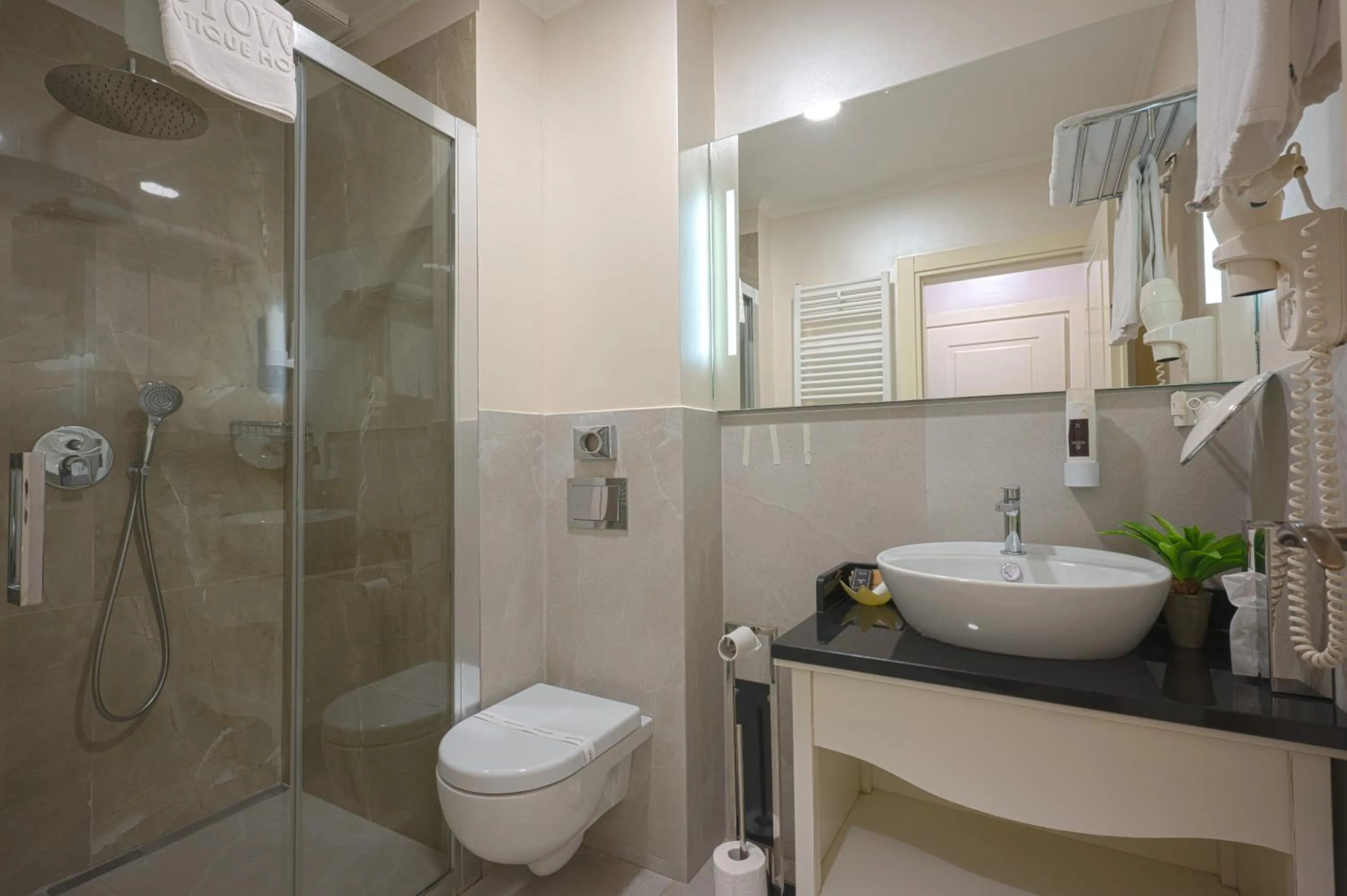 Shower in Old Town Boutique Hotel