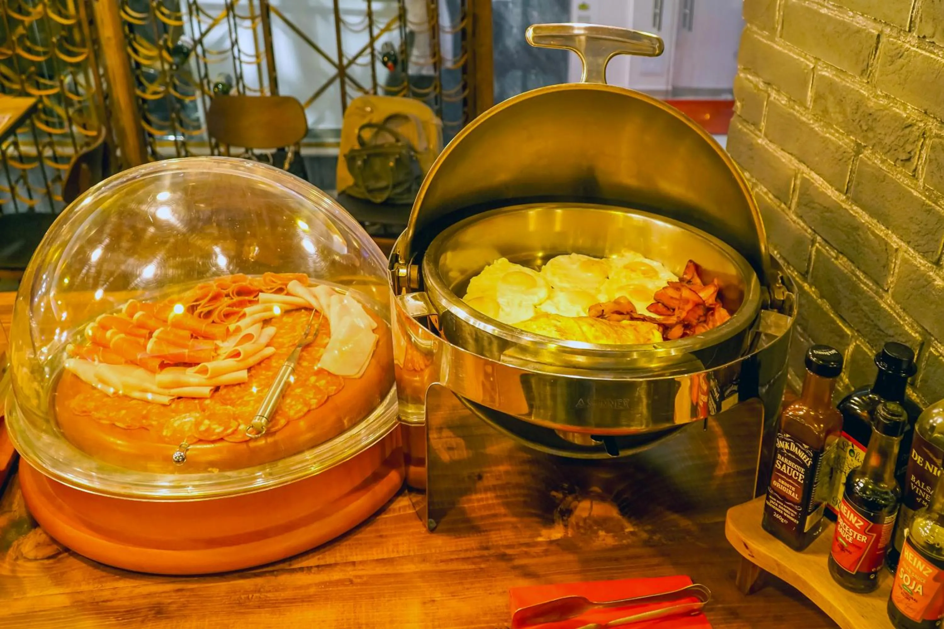 Continental breakfast in Old Town Boutique Hotel