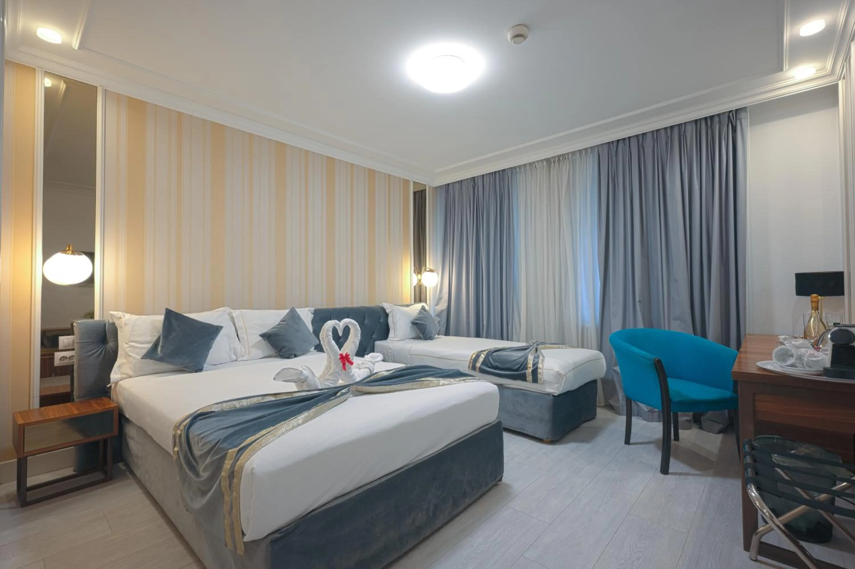 Bed in Old Town Boutique Hotel