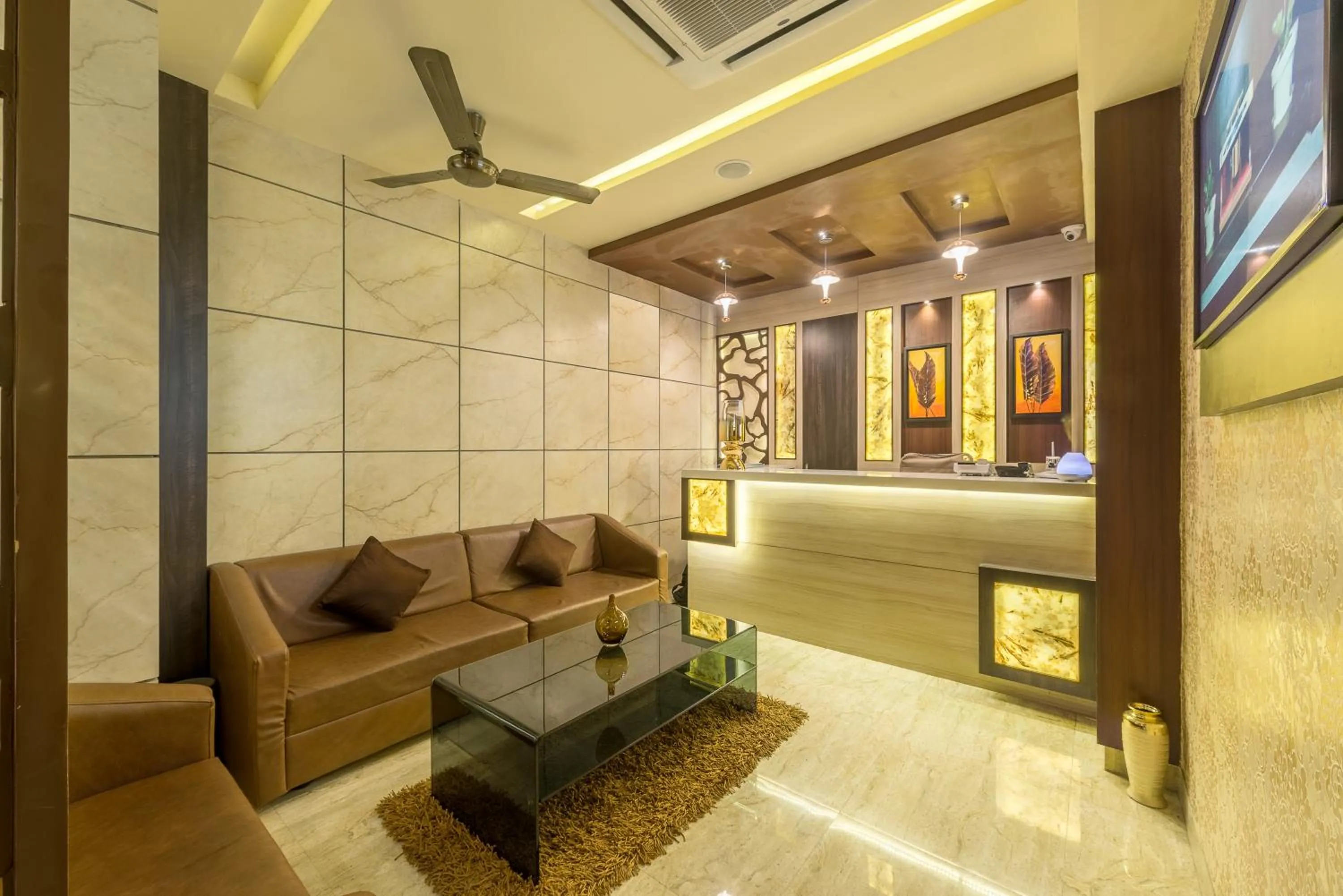 Lobby or reception in Treebo Nestlay Airport Alandur