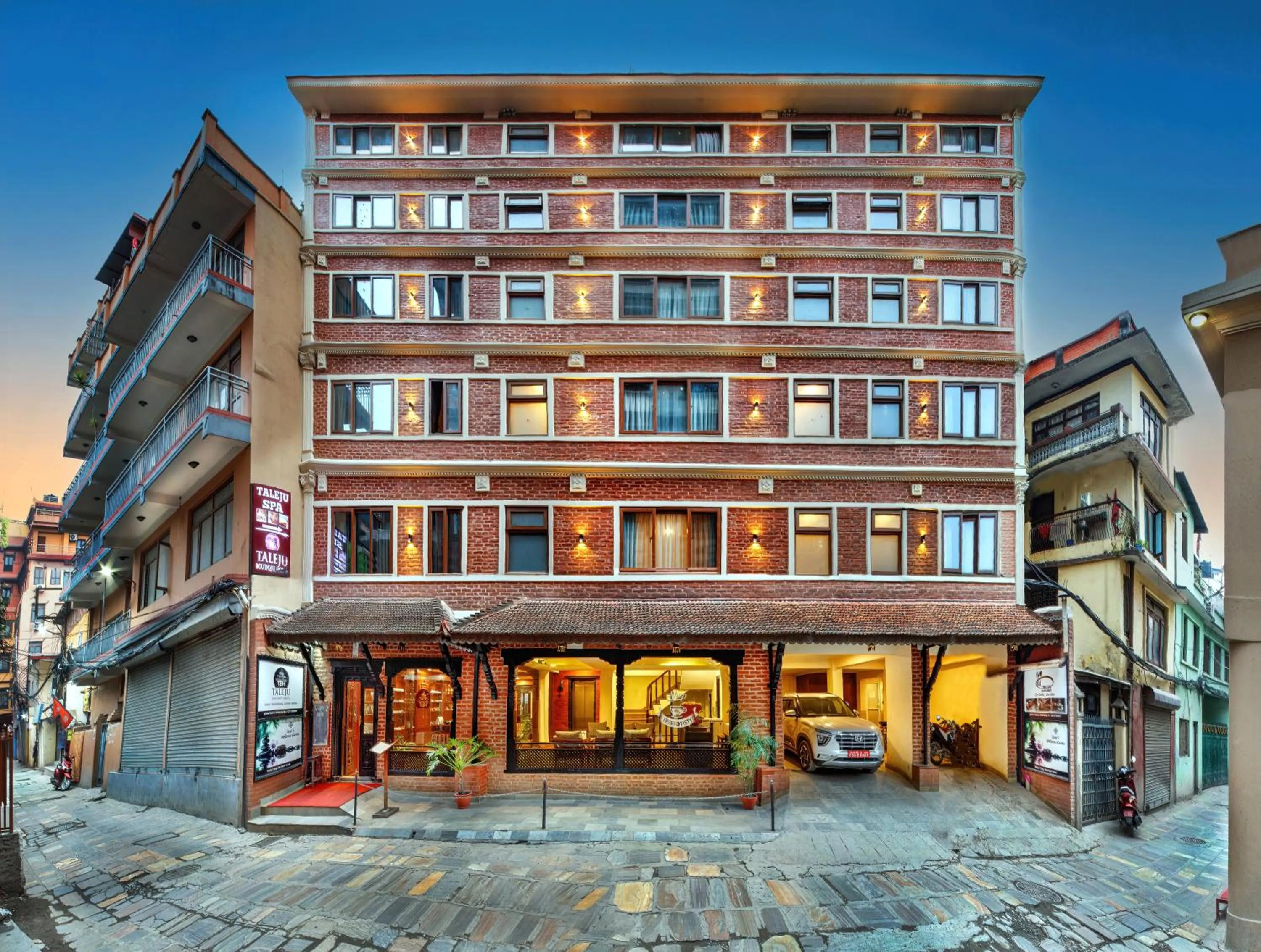 Property building in Taleju Boutique Hotel