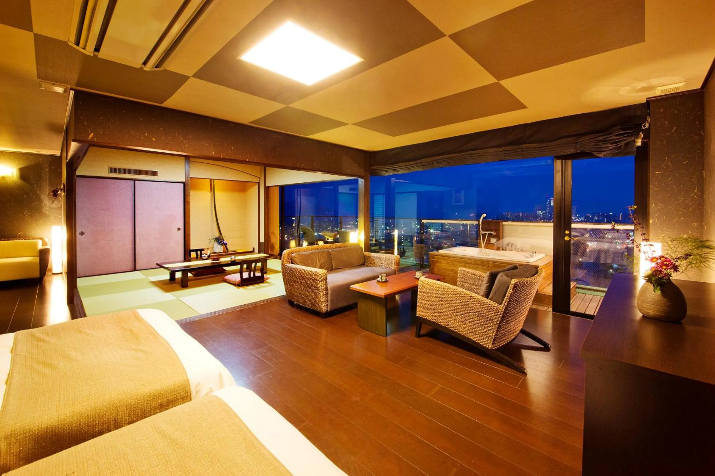 Photo of the whole room, Bed in Yunaginoyu Hotel Hanajyukai