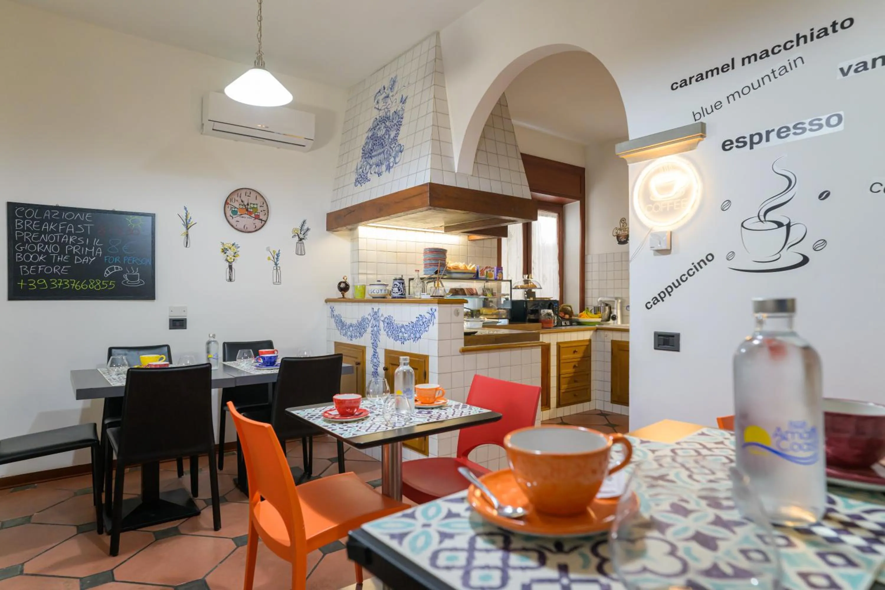 Breakfast in B&B Amalfi Coast Salerno