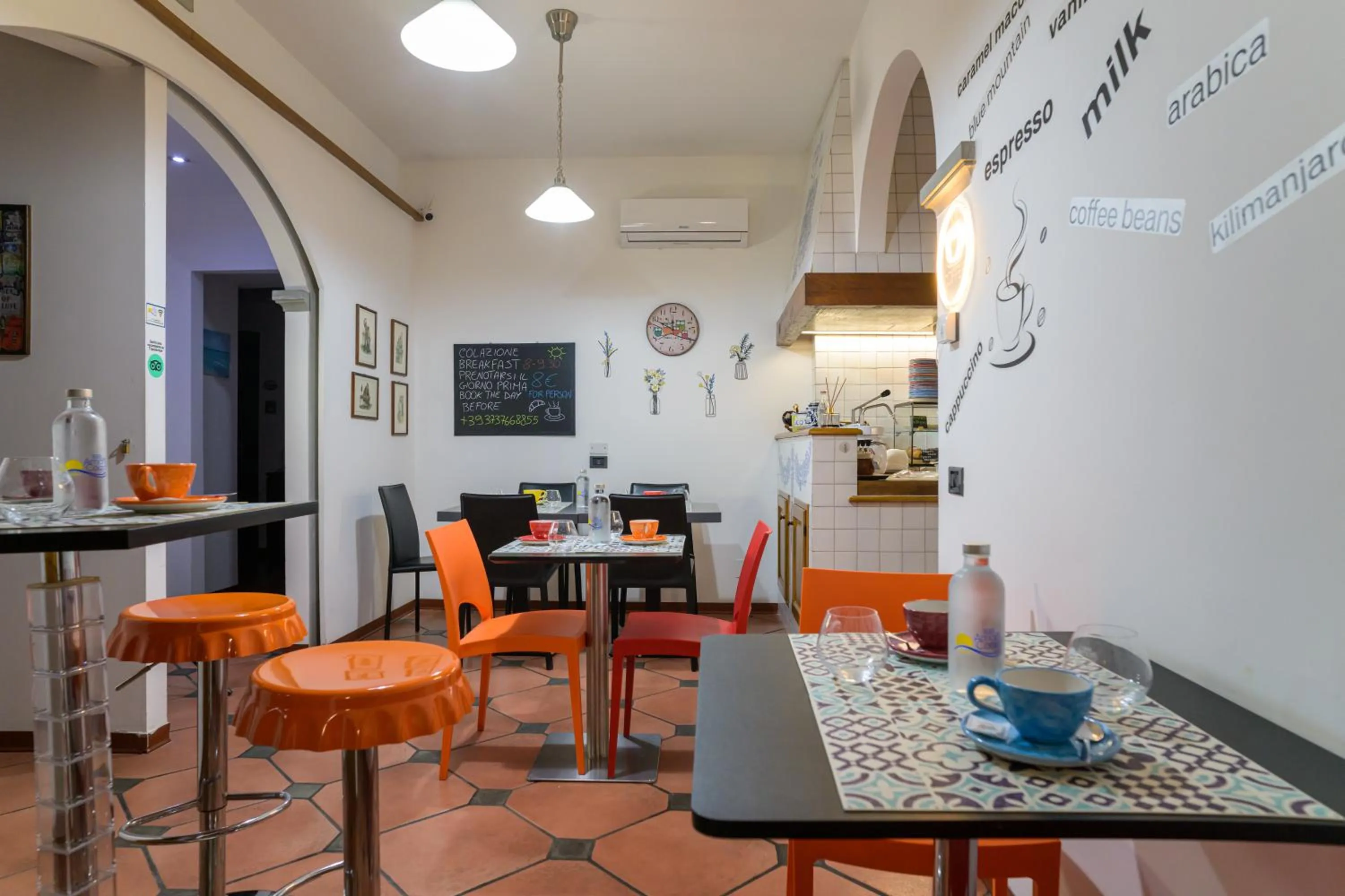 Kitchen or kitchenette in B&B Amalfi Coast Salerno