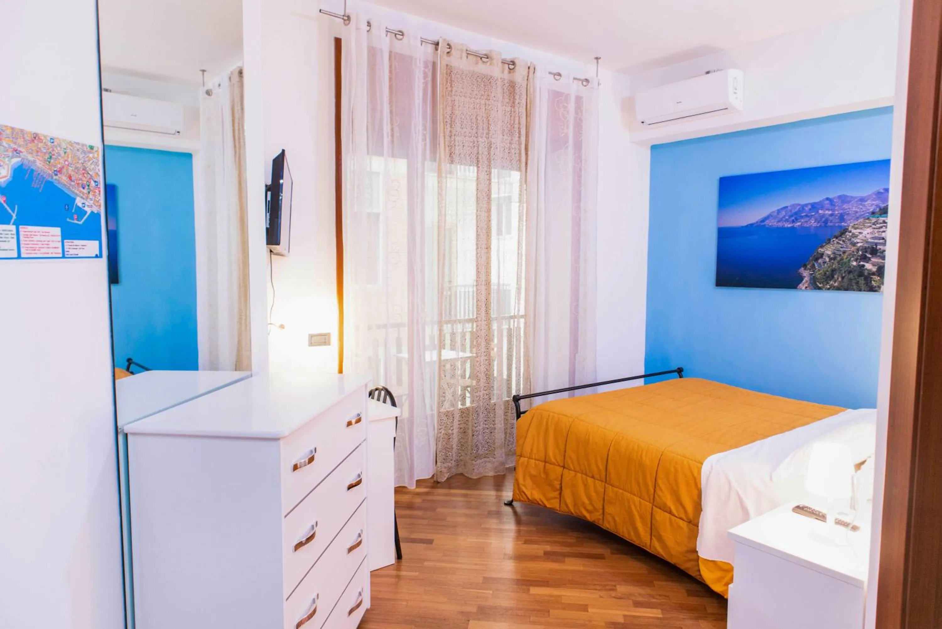 Bed in B&B Amalfi Coast Salerno