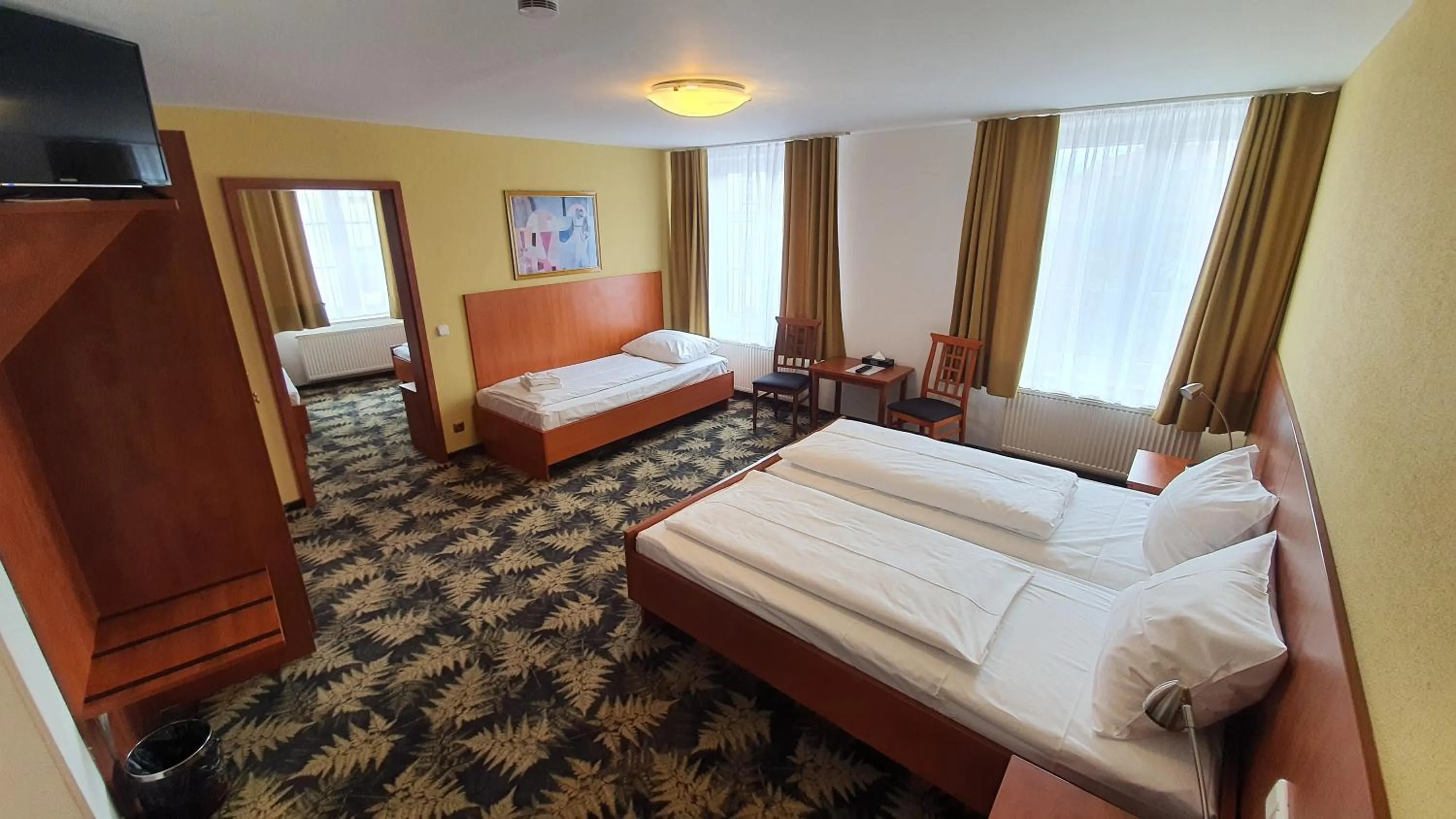 Bedroom, Bed in Hotel Der Tannenbaum