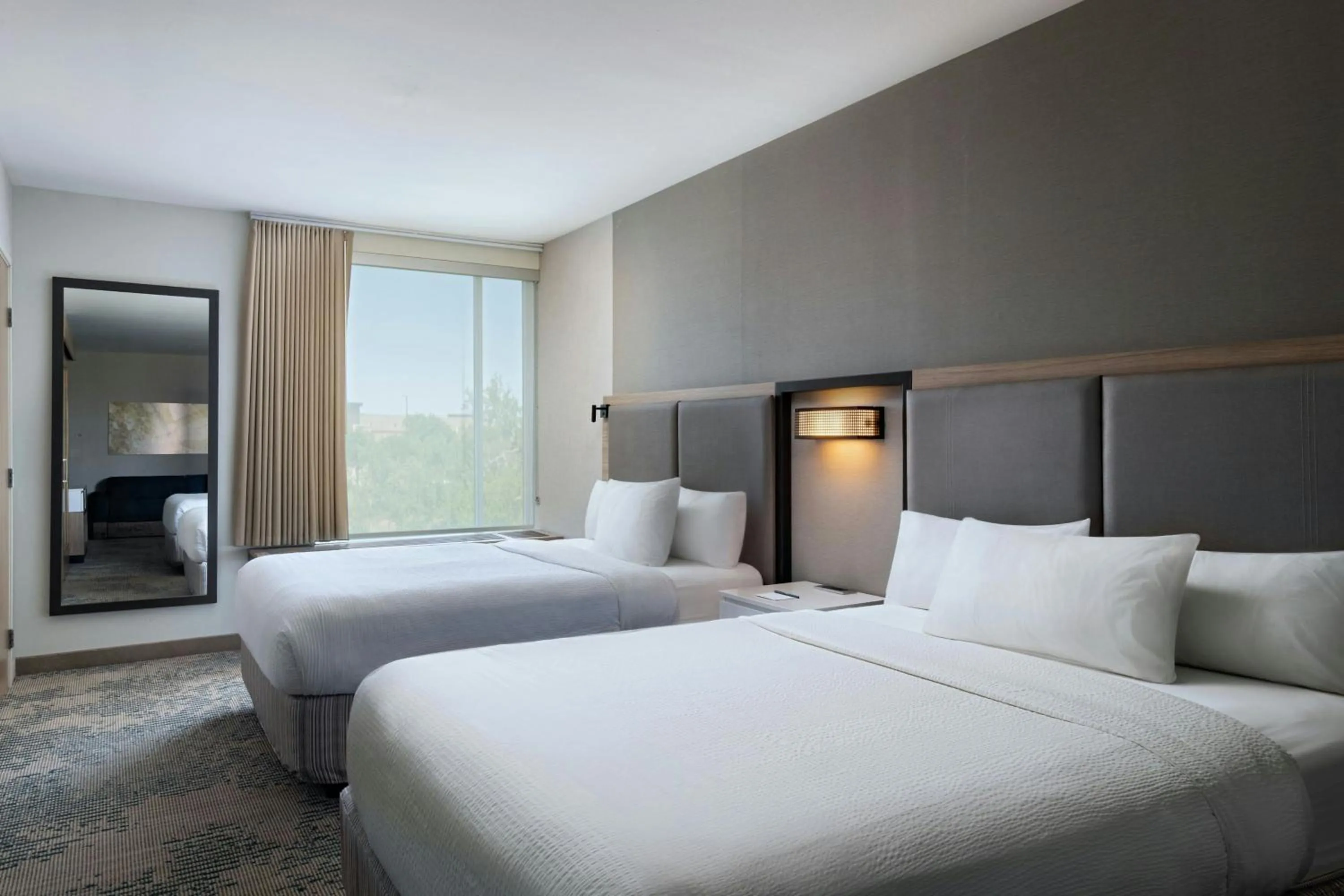 Bedroom, Bed in SpringHill Suites by Marriott Austin Cedar Park