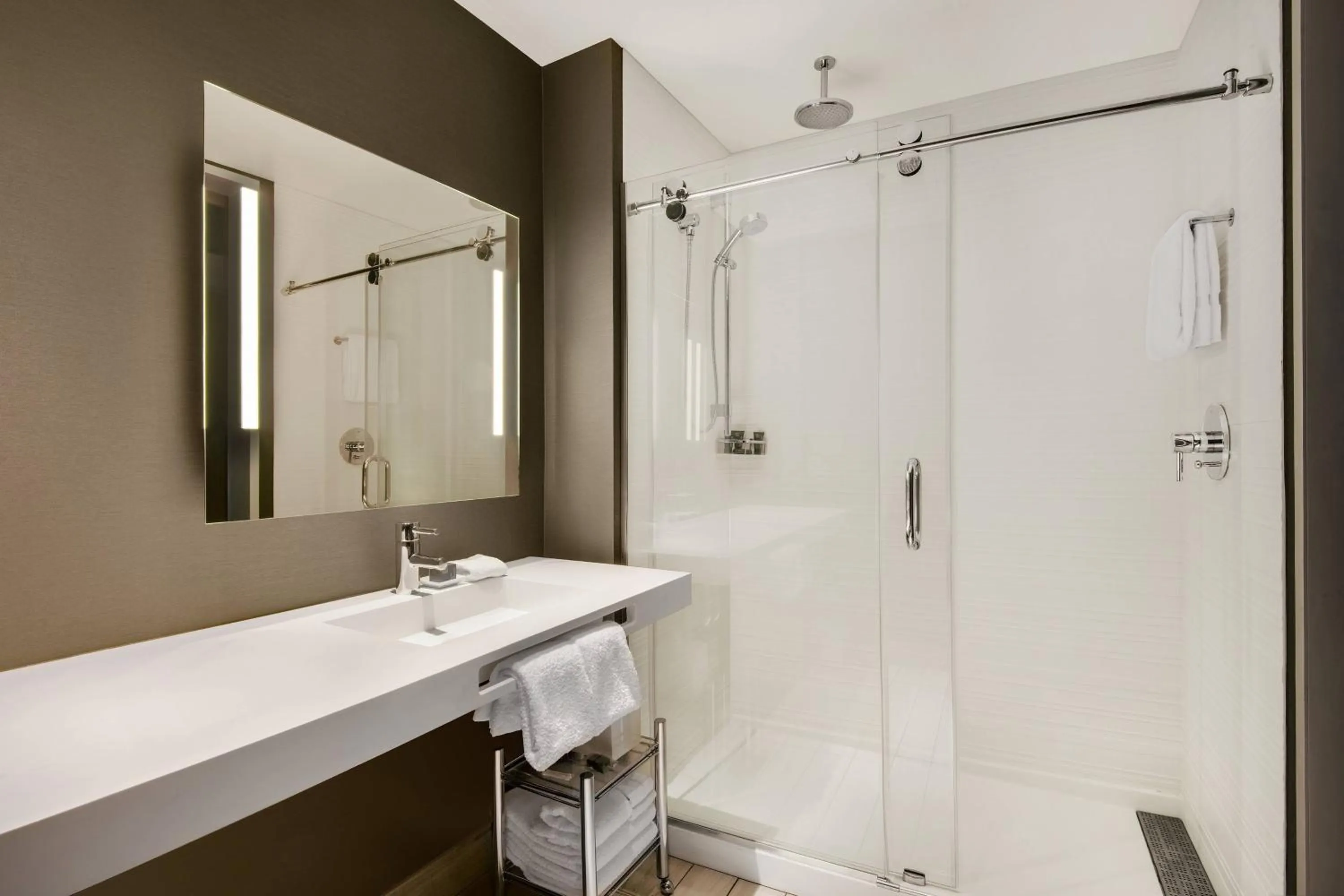 Bathroom in AC Hotel Asheville Downtown