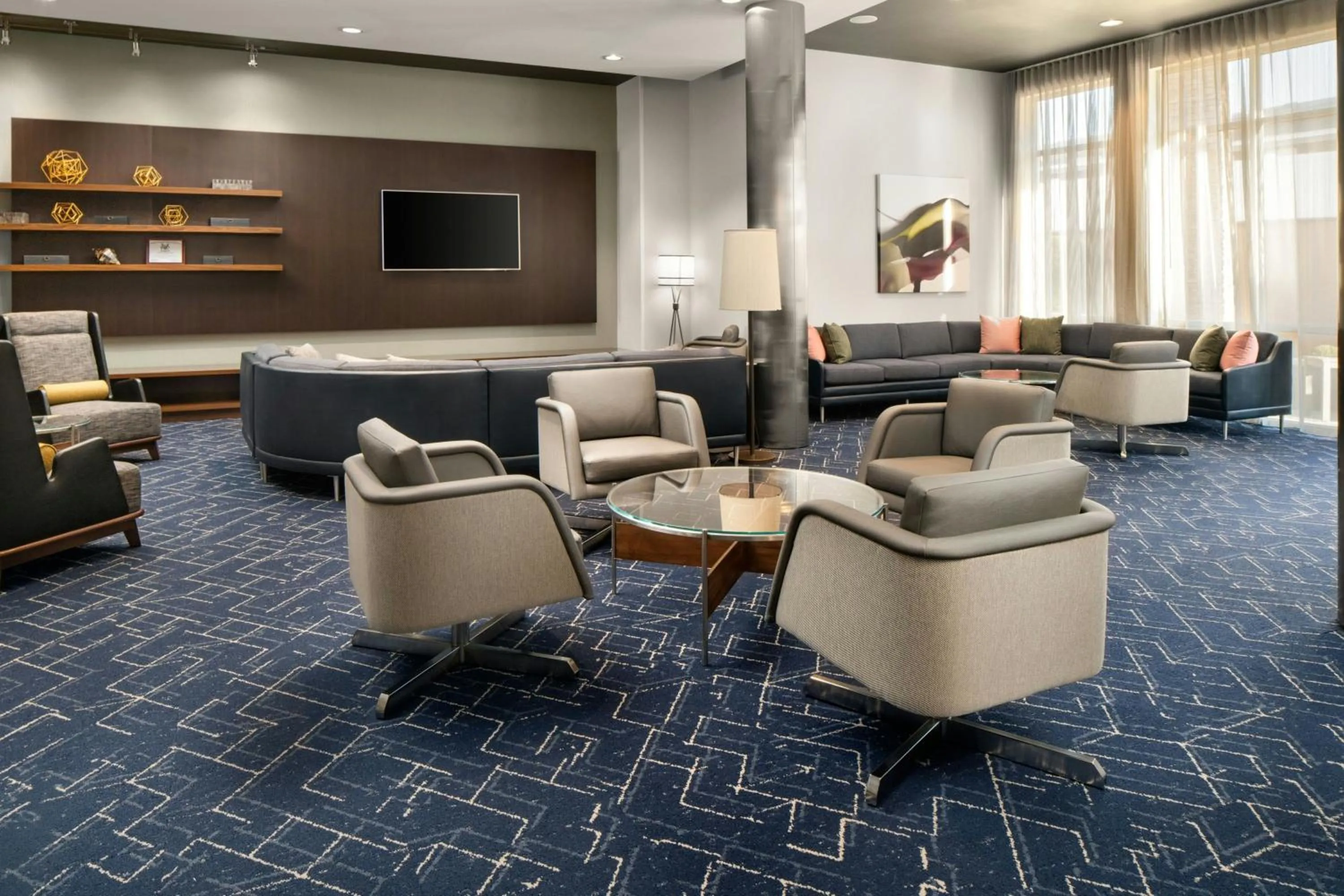 Lobby or reception in Courtyard by Marriott Fayetteville Fort Liberty - Spring Lake