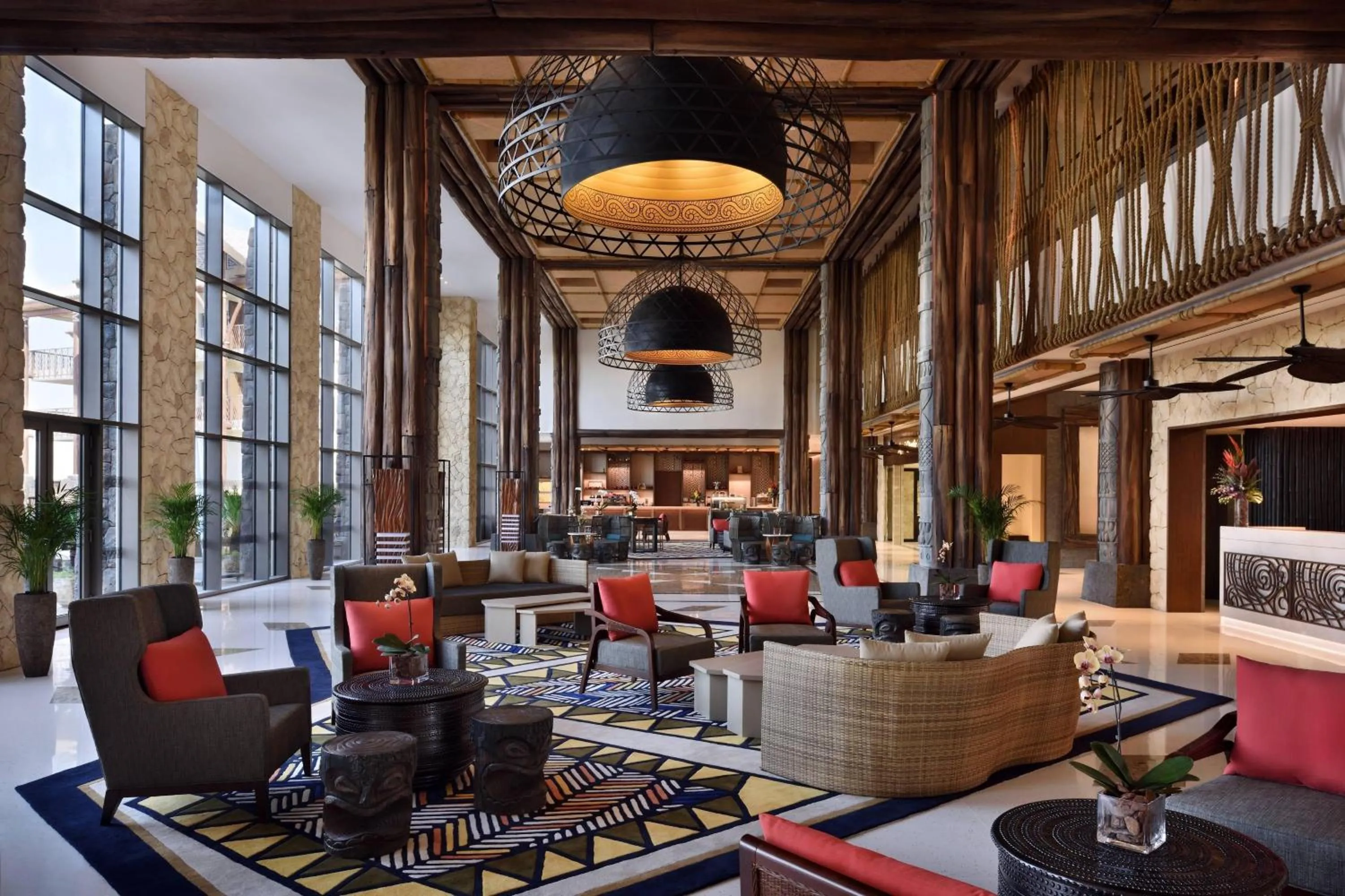 Lobby or reception in Lapita, Dubai Parks and Resorts, Autograph Collection