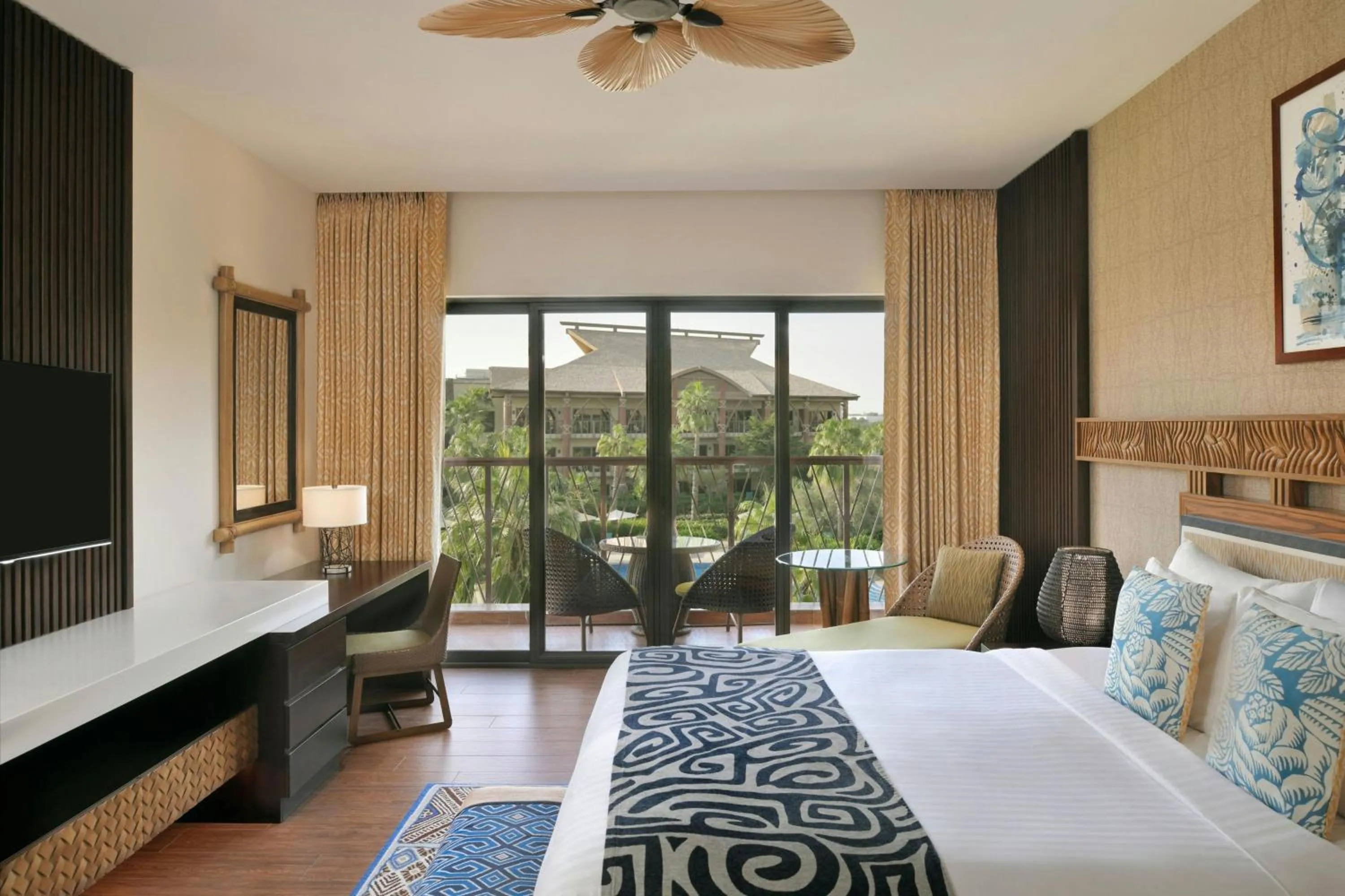 Photo of the whole room, Bed in Lapita, Dubai Parks and Resorts, Autograph Collection