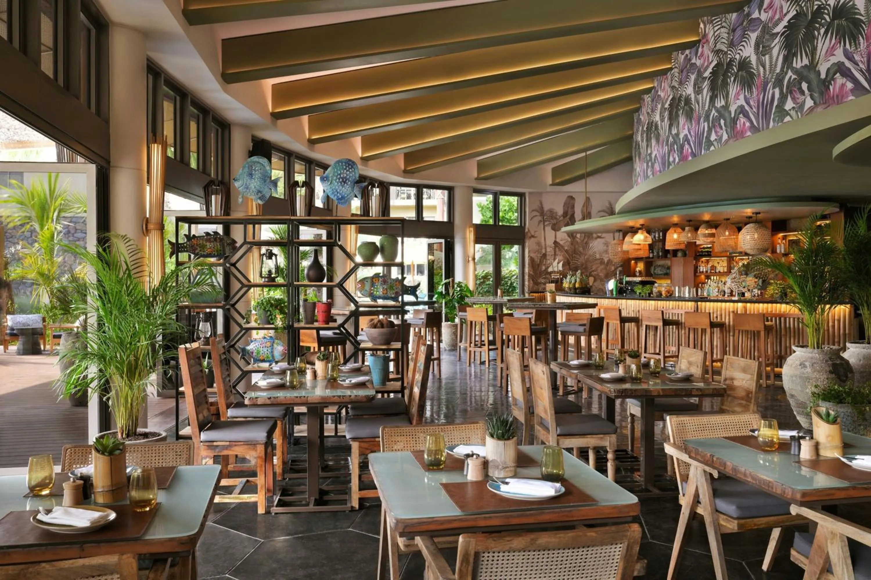 Swimming pool in Lapita, Dubai Parks and Resorts, Autograph Collection