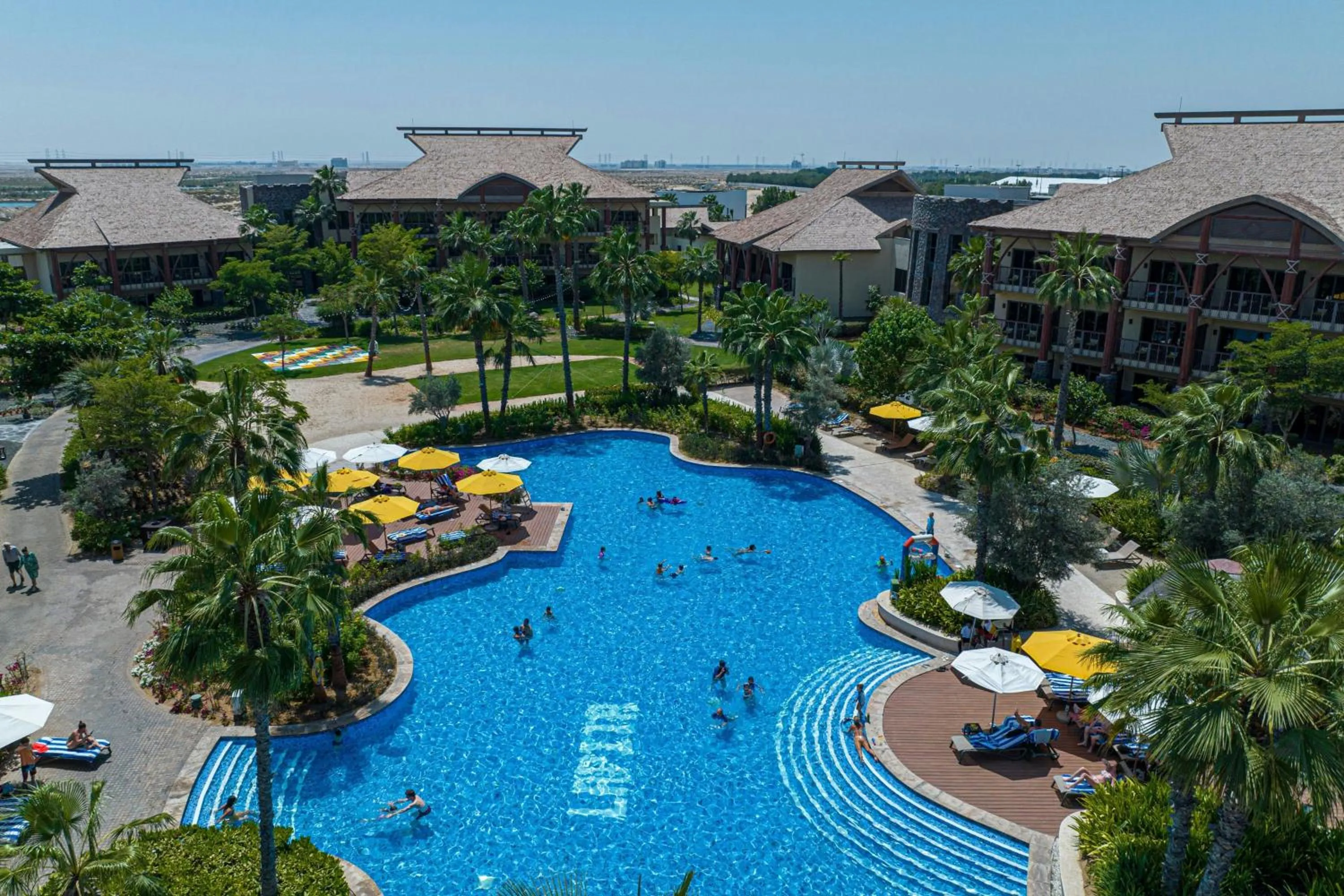 Swimming pool in Lapita, Dubai Parks and Resorts, Autograph Collection