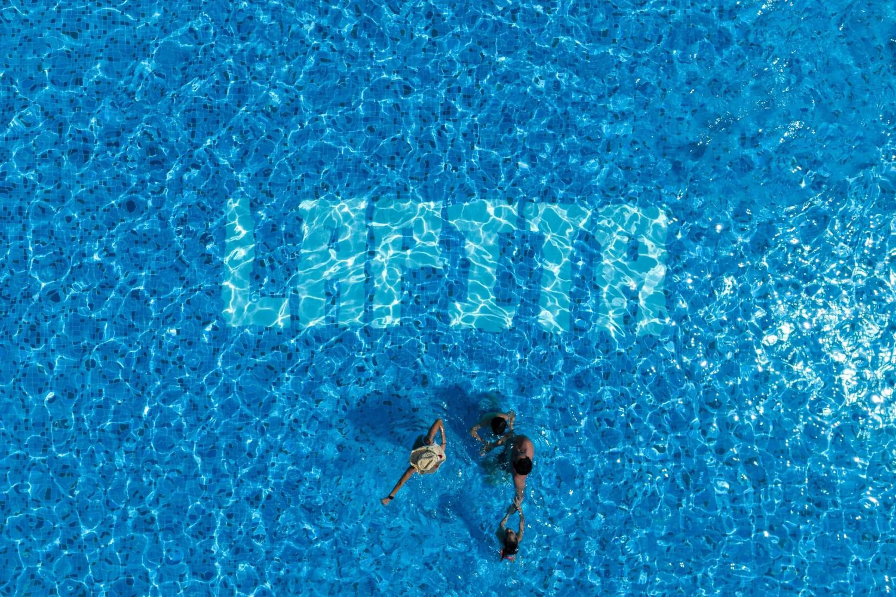Swimming pool in Lapita, Dubai Parks and Resorts, Autograph Collection