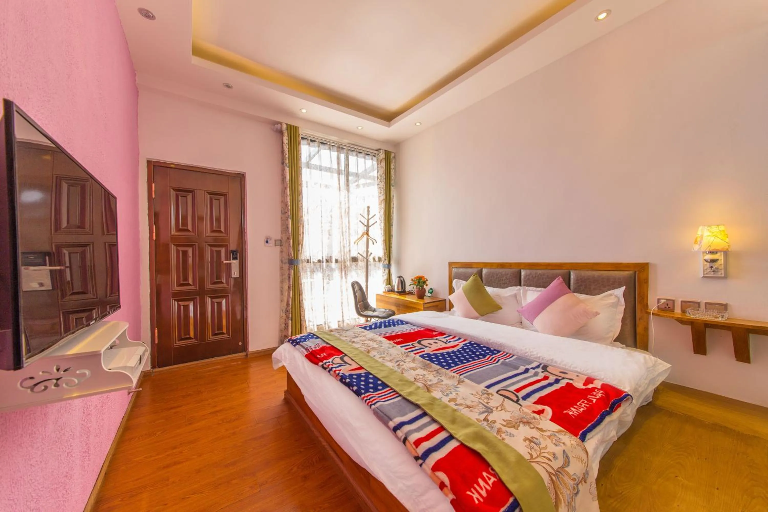 Bed in M Y J Boutique Inn 梦圆居