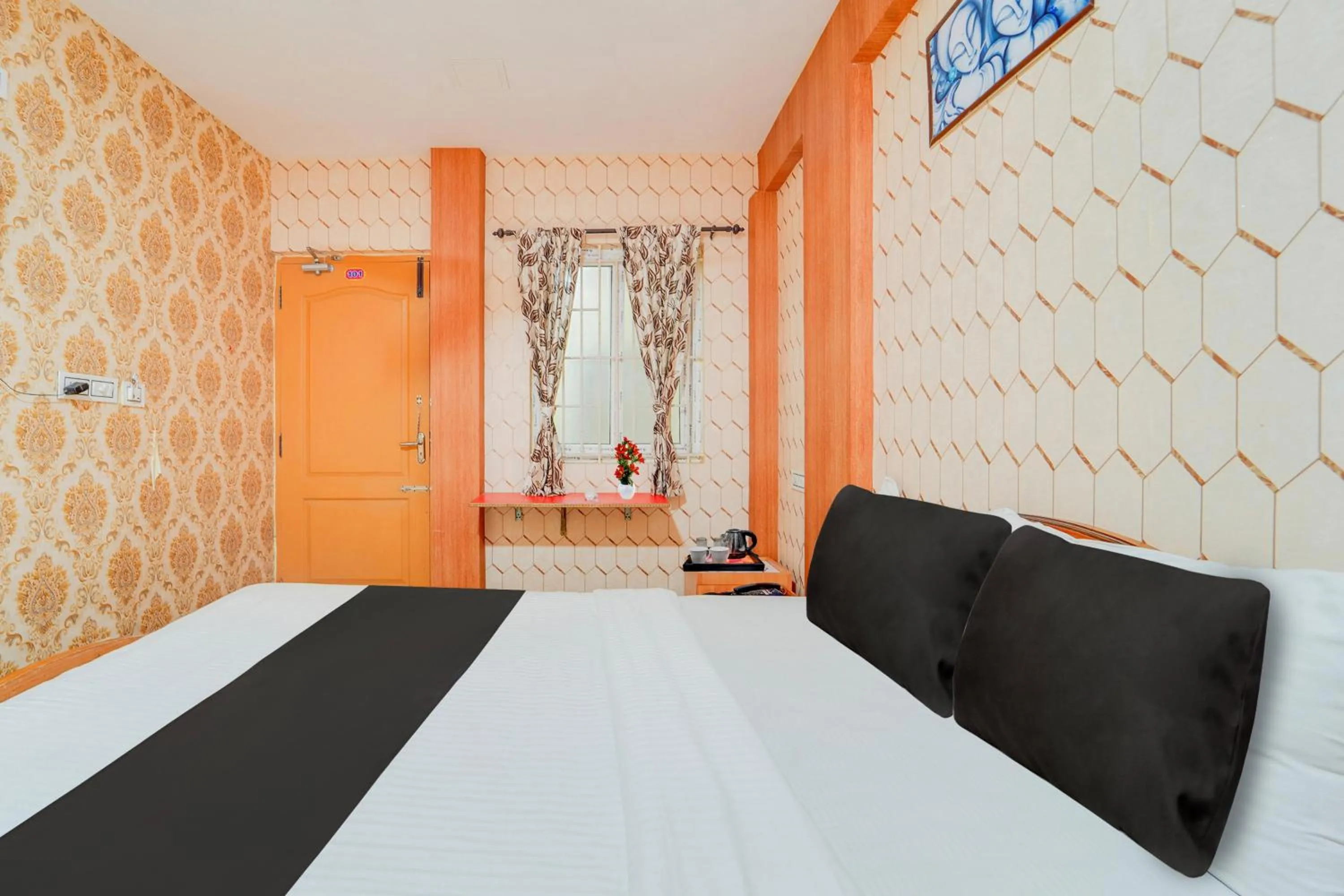 Bedroom in Super Hotel O Airport Road Coimbatore