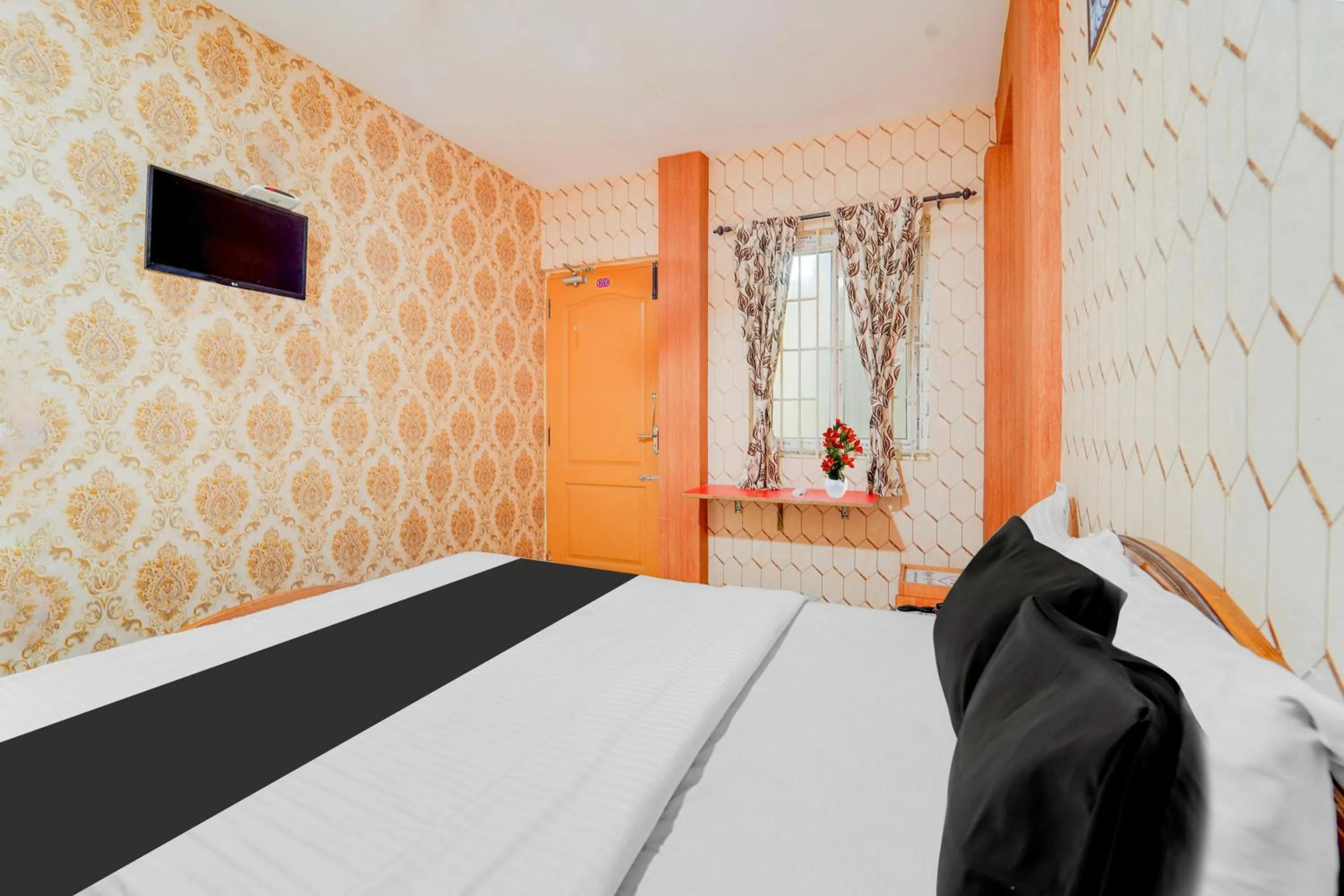 Bedroom in Super Hotel O Airport Road Coimbatore