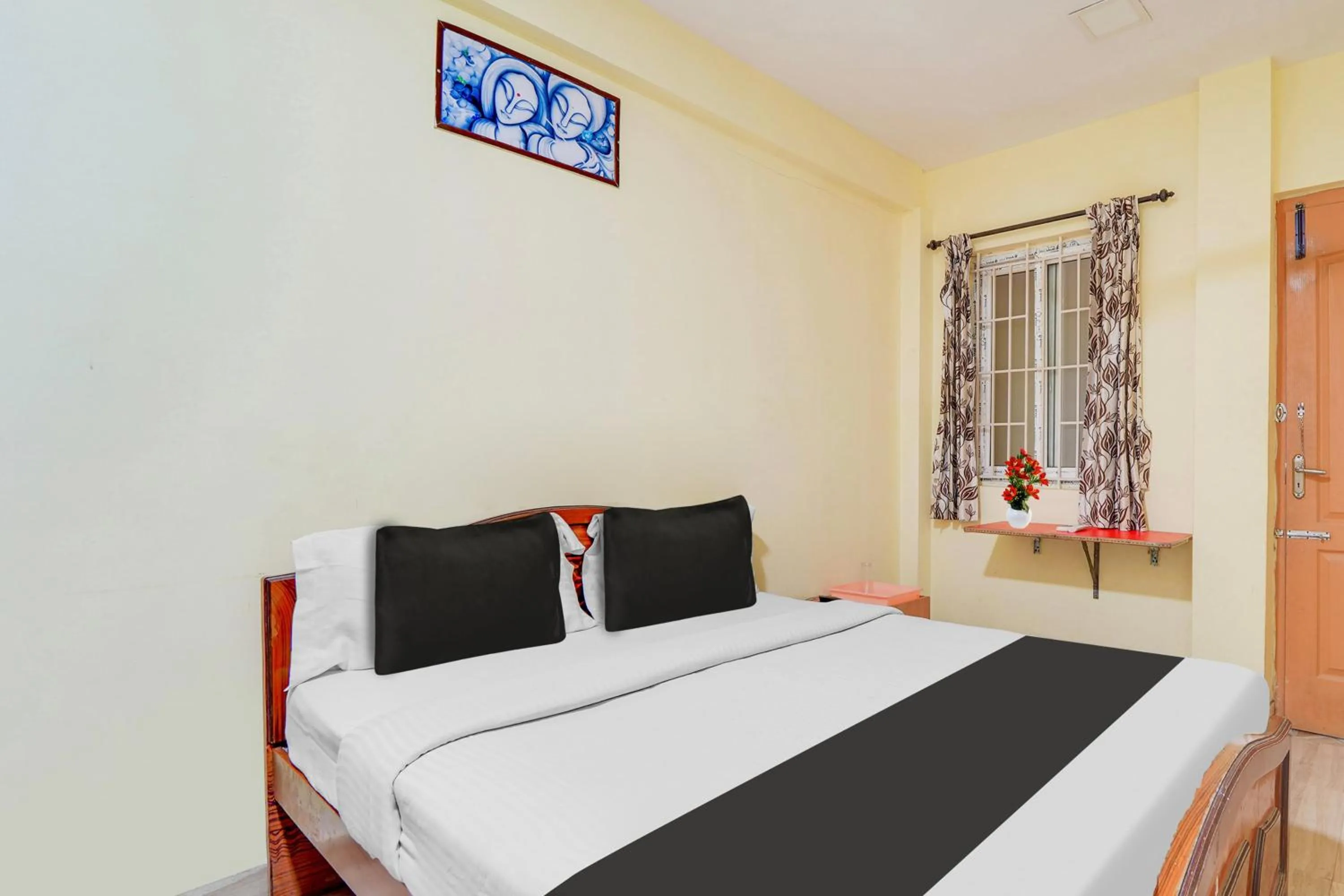 Bedroom in Super Hotel O Airport Road Coimbatore