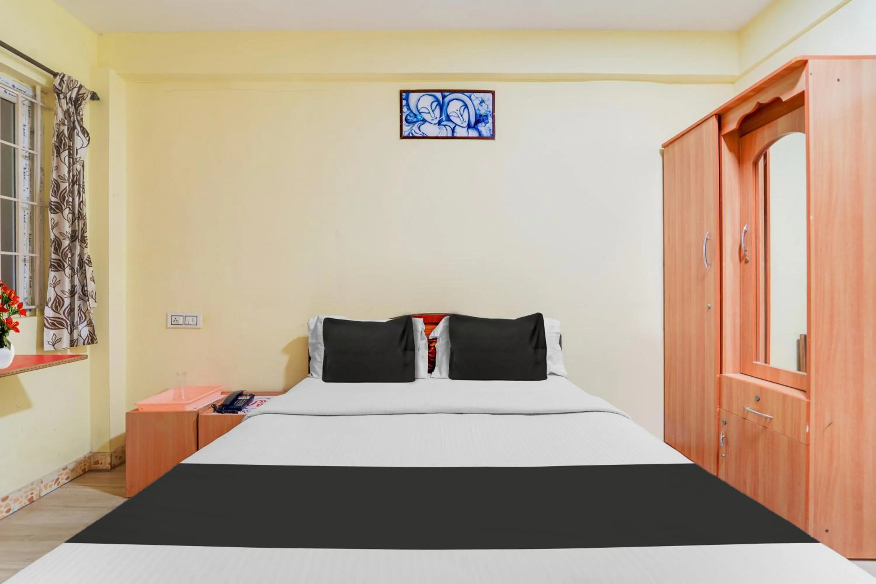 Bedroom in Super Hotel O Airport Road Coimbatore