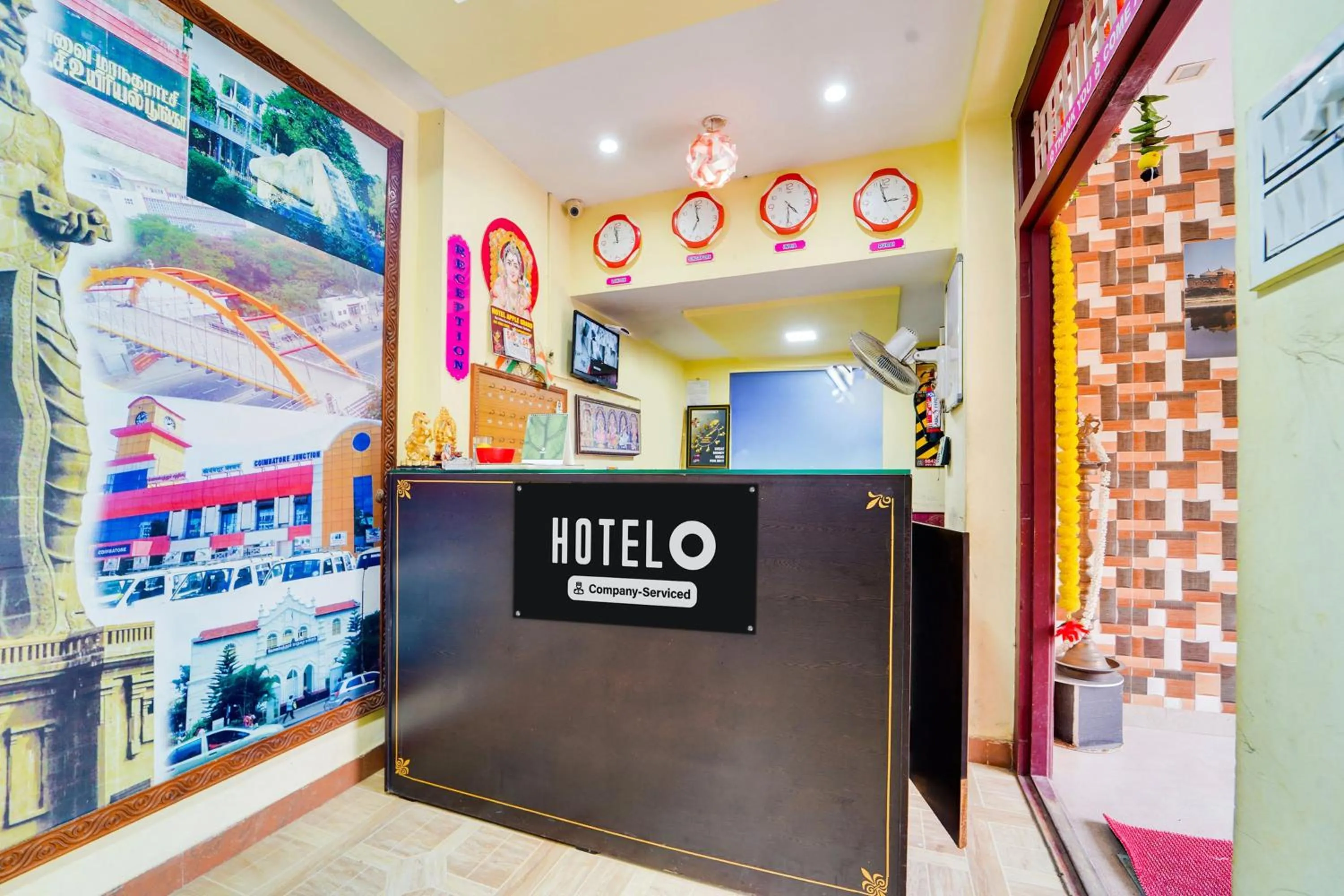 Lobby or reception in Super Hotel O Airport Road Coimbatore