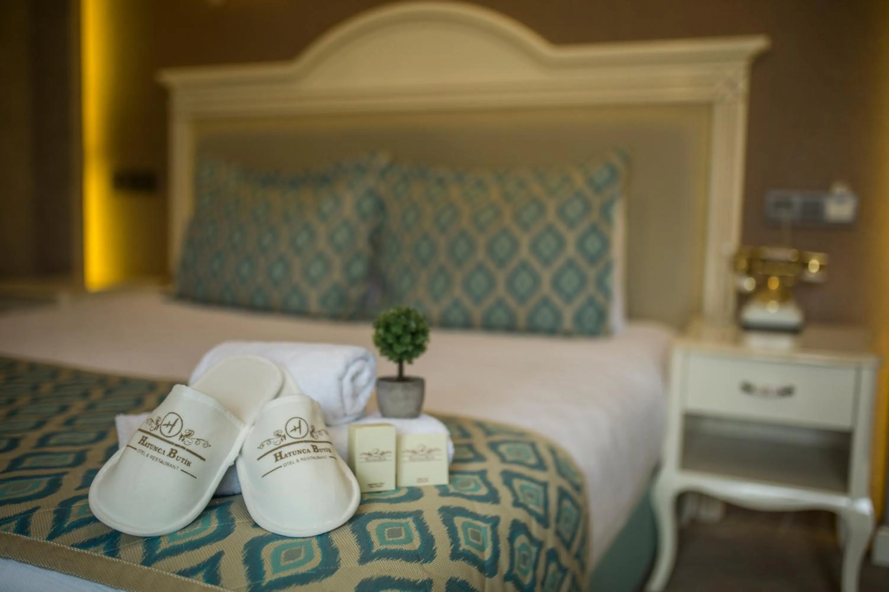 Bed in Hatunca Otel & Restaurant