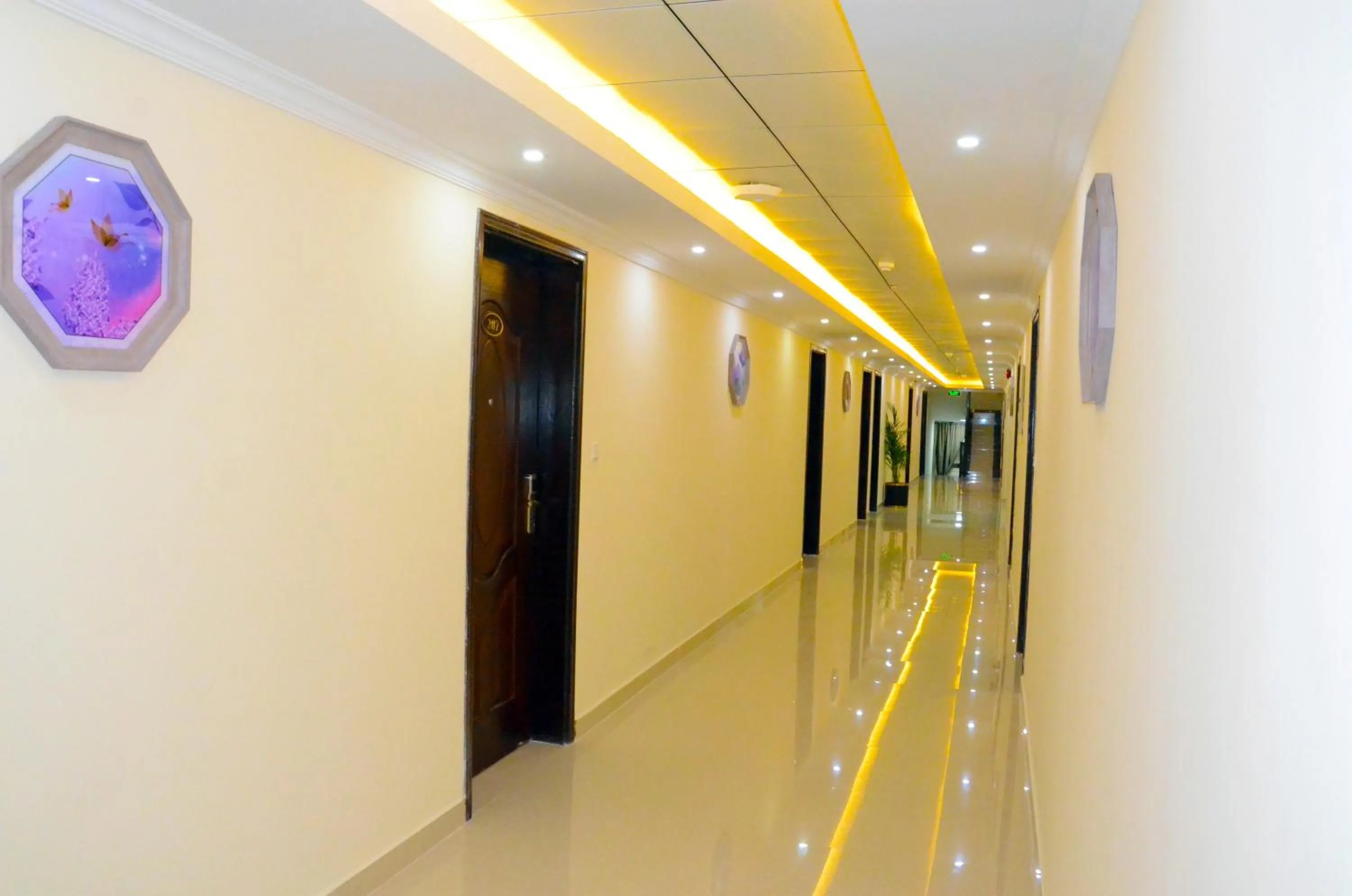 Decorative detail in Jubail Inn