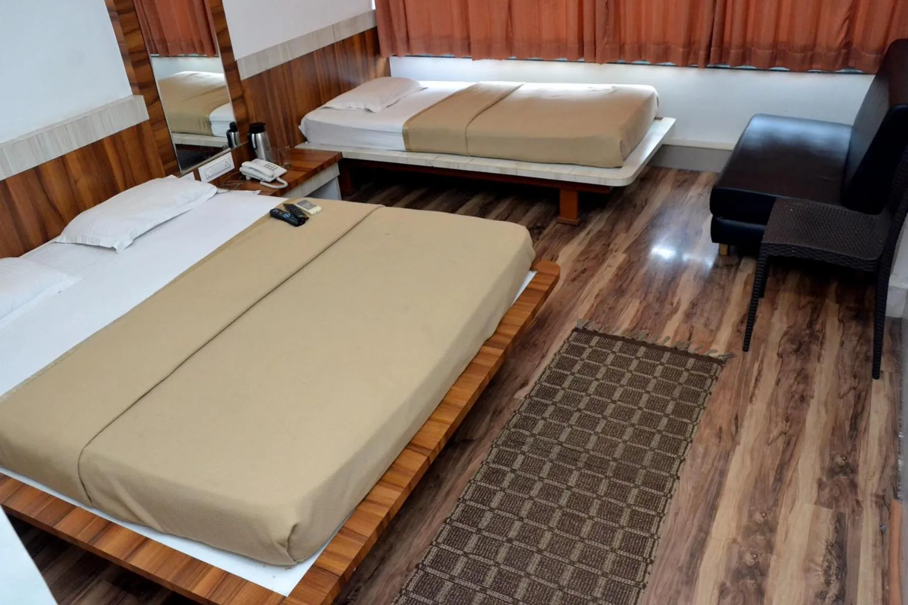 Photo of the whole room, Bed in Hotel Raj