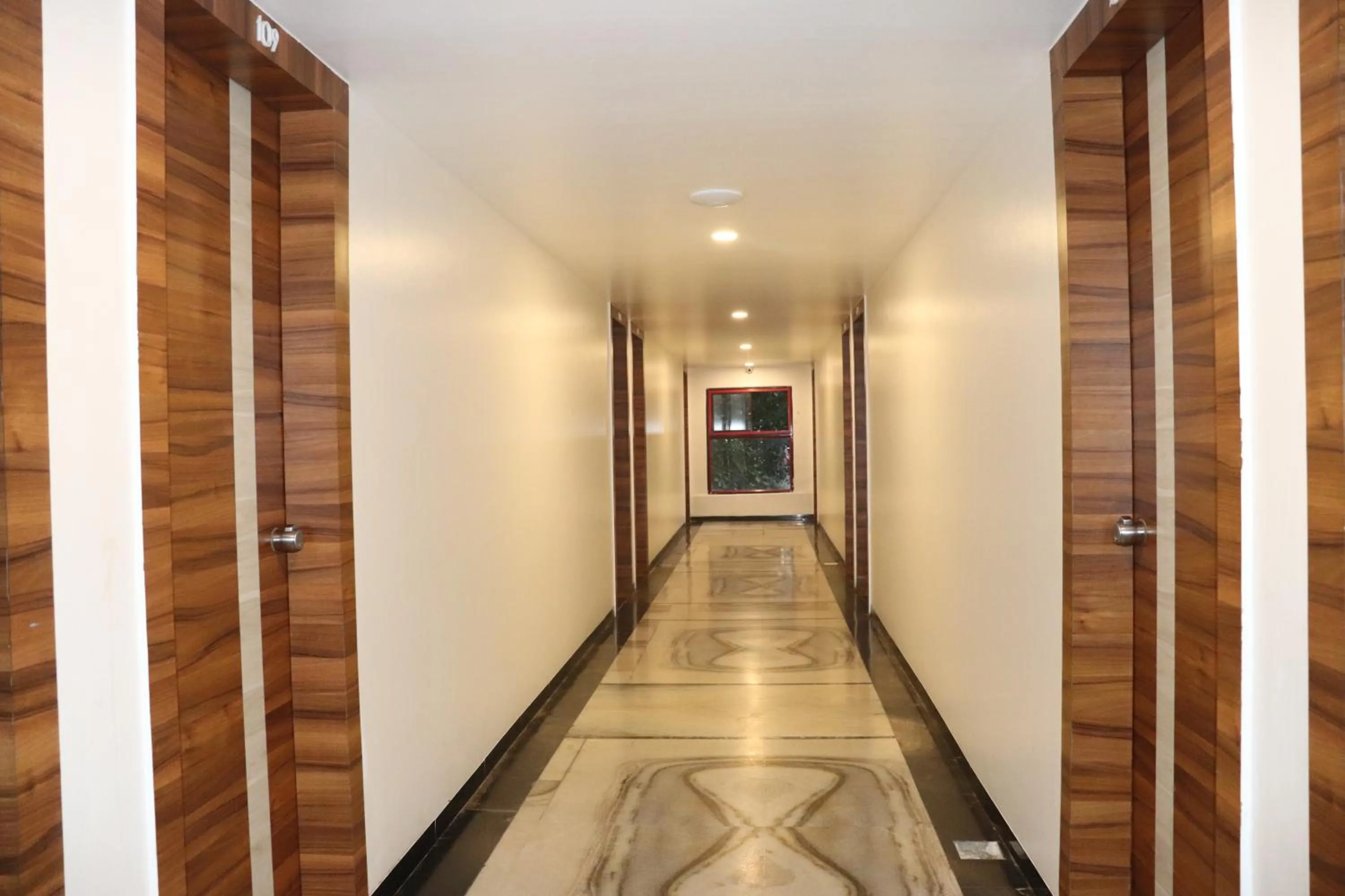 Floor plan in Hotel Raj