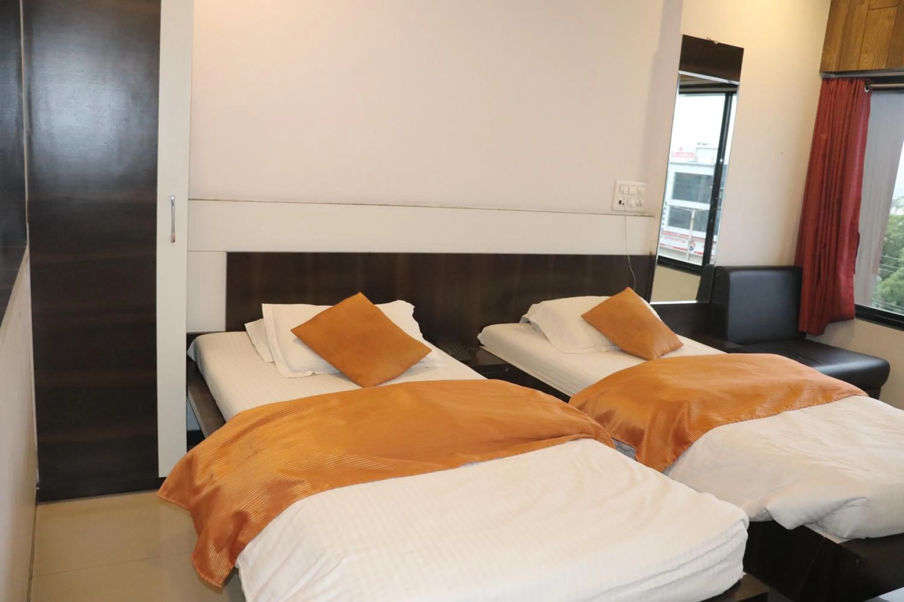 Photo of the whole room, Bed in Hotel Raj