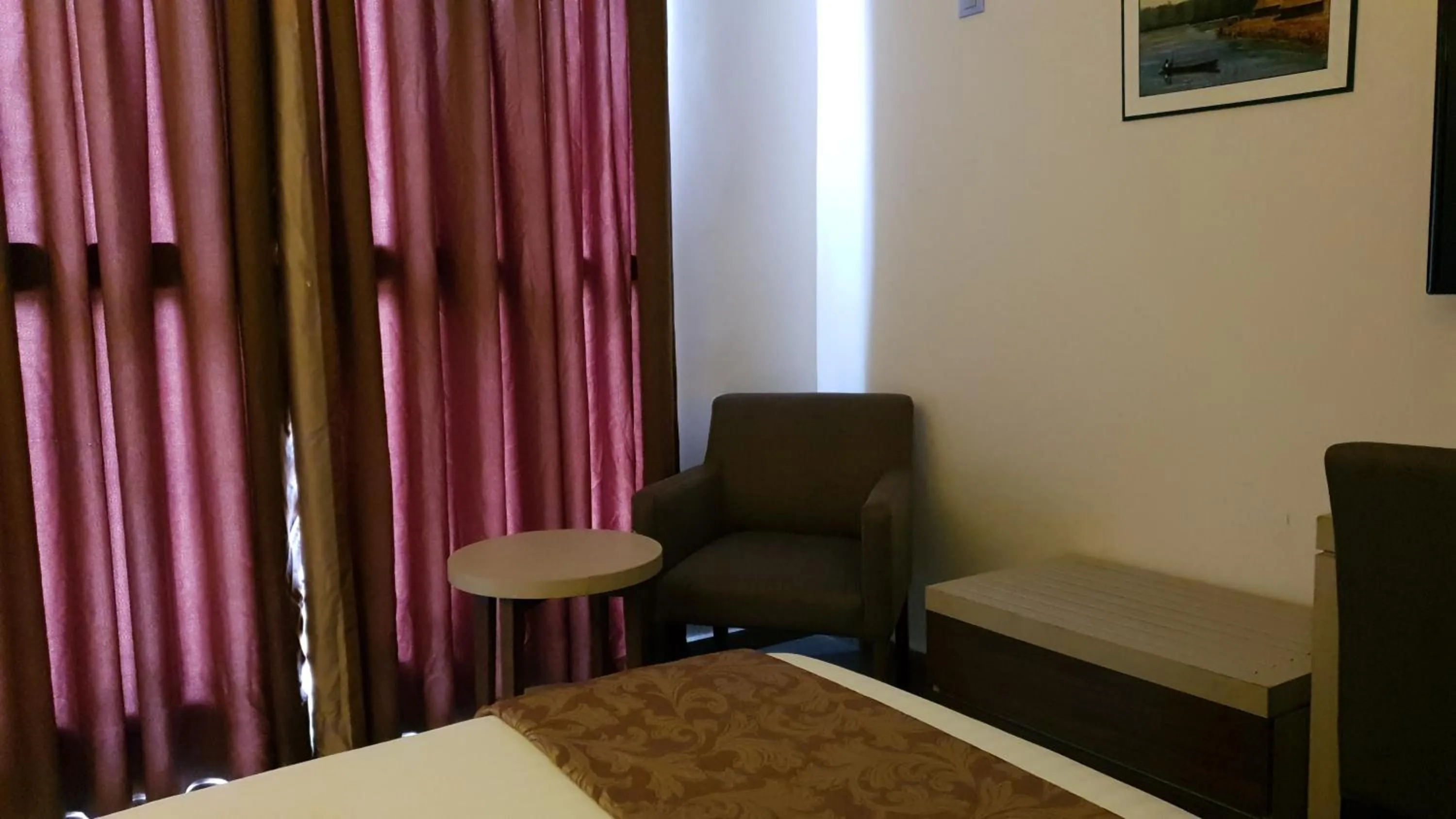 Seating area in Grand Hotel Central Conakry