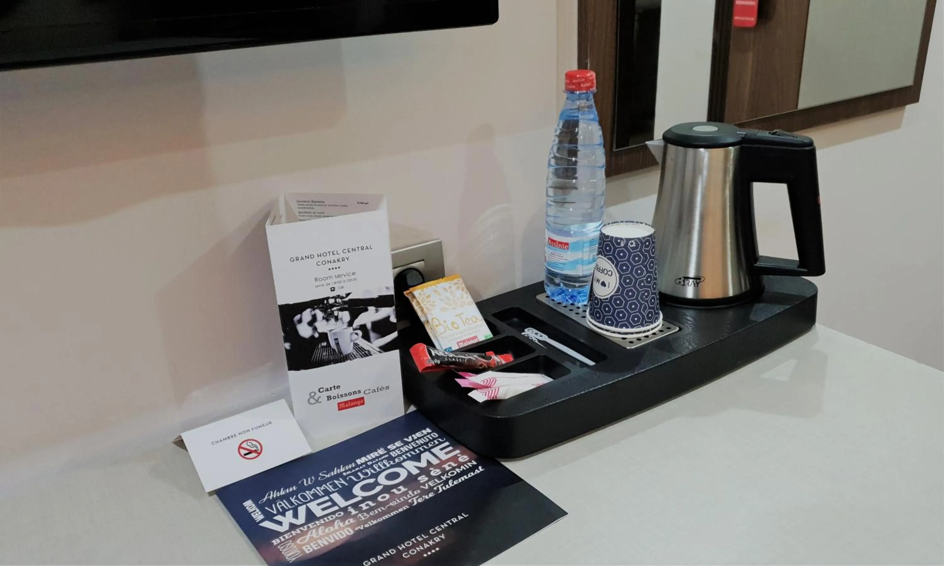 Coffee/tea facilities in Grand Hotel Central Conakry