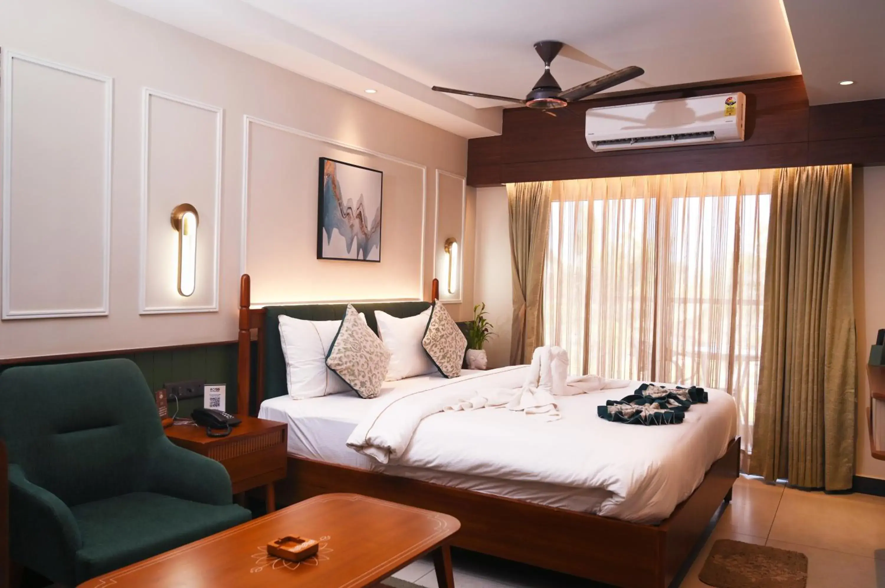 Deluxe Double Room in Hotel Sonar Bangla Puri Deluxe Double Room in Hotel Sonar Bangla Puri