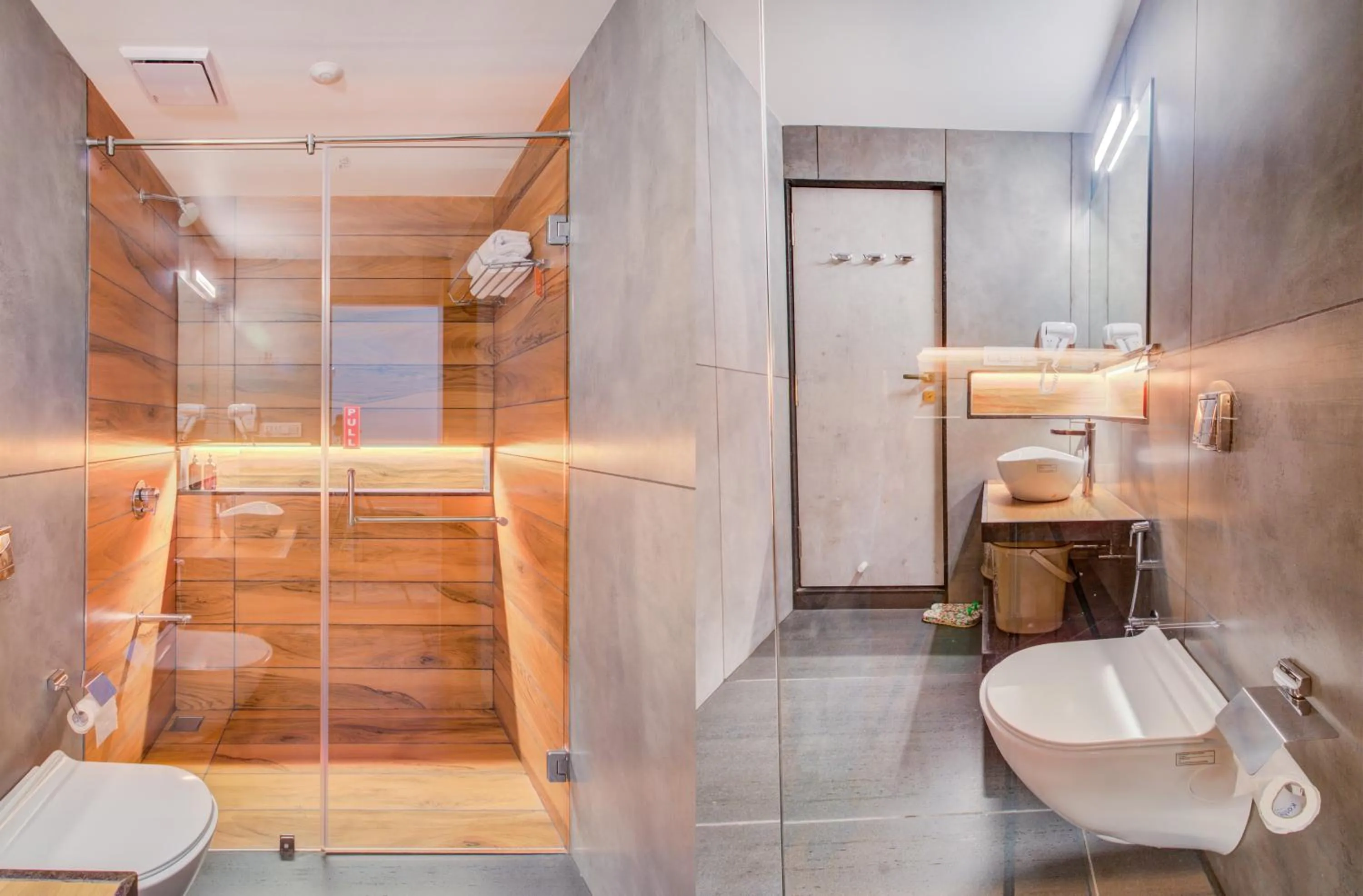 Bathroom in Hotel Malas