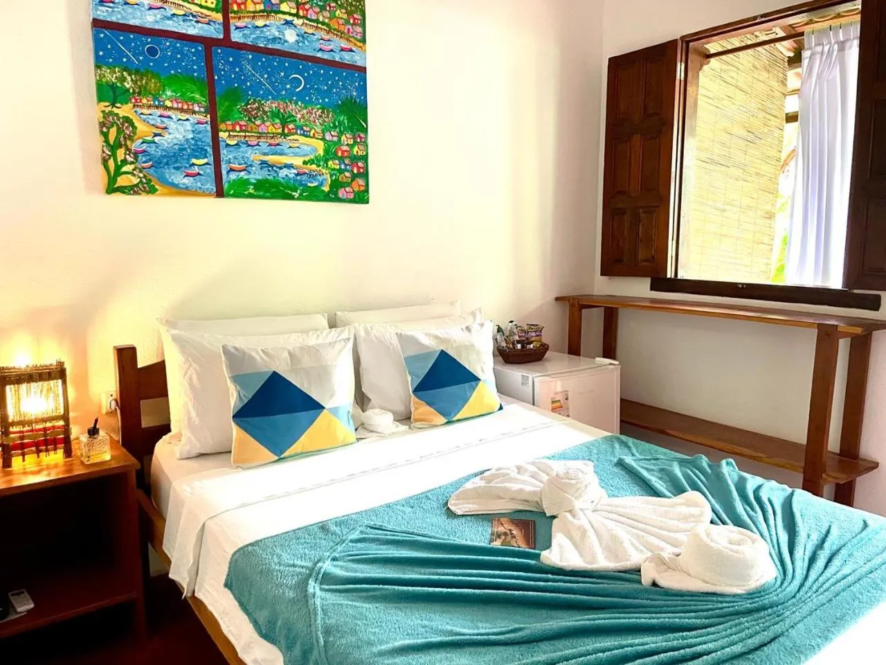 Photo of the whole room, Bed in Pousada Lumar