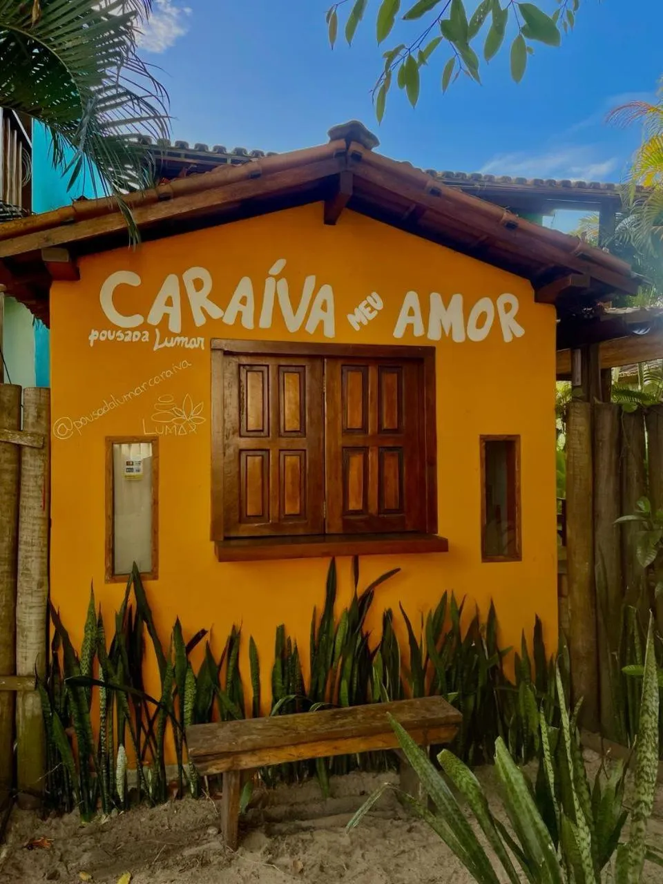 Facade/entrance in Pousada Lumar