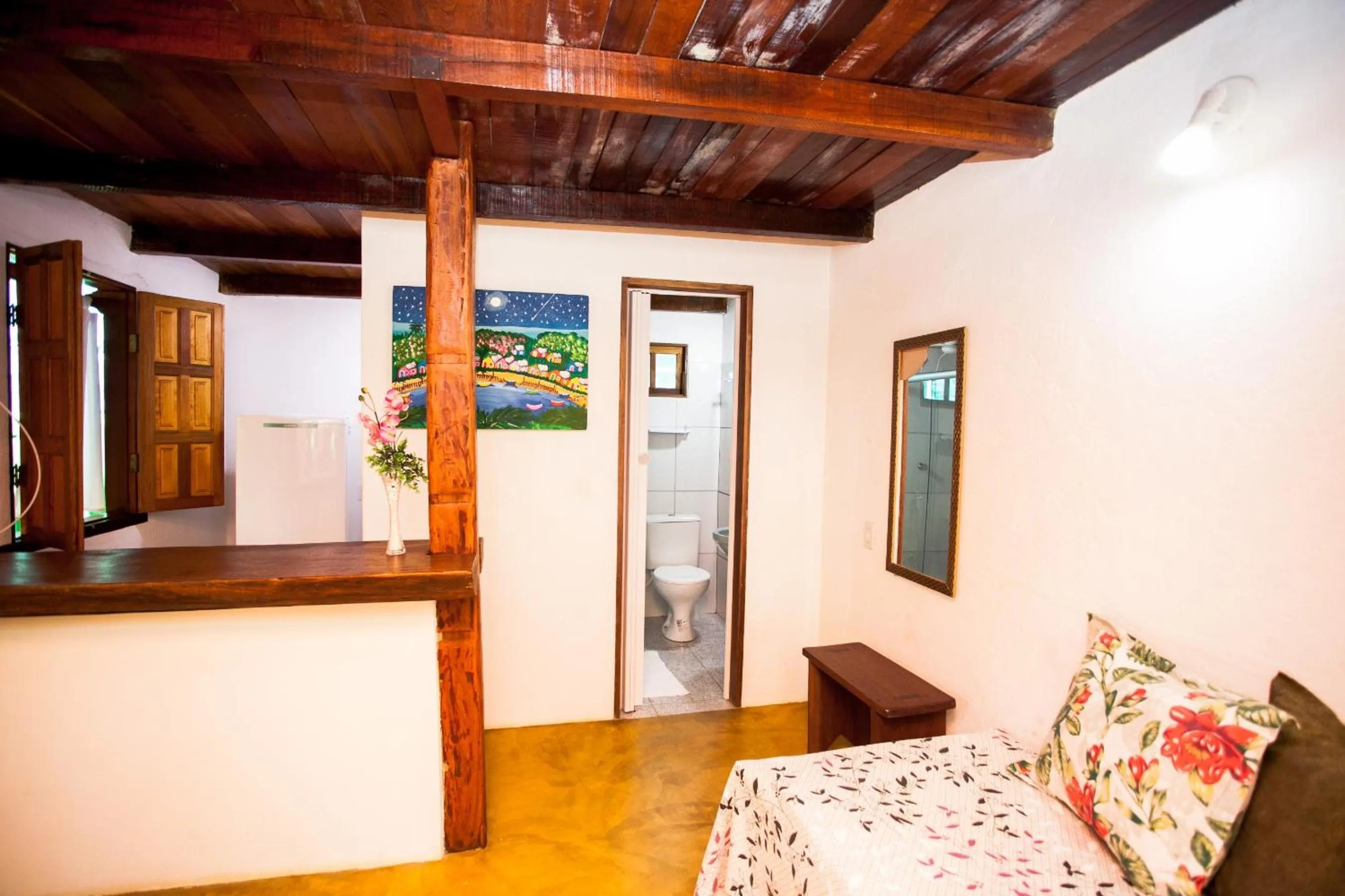 Living room in Pousada Lumar