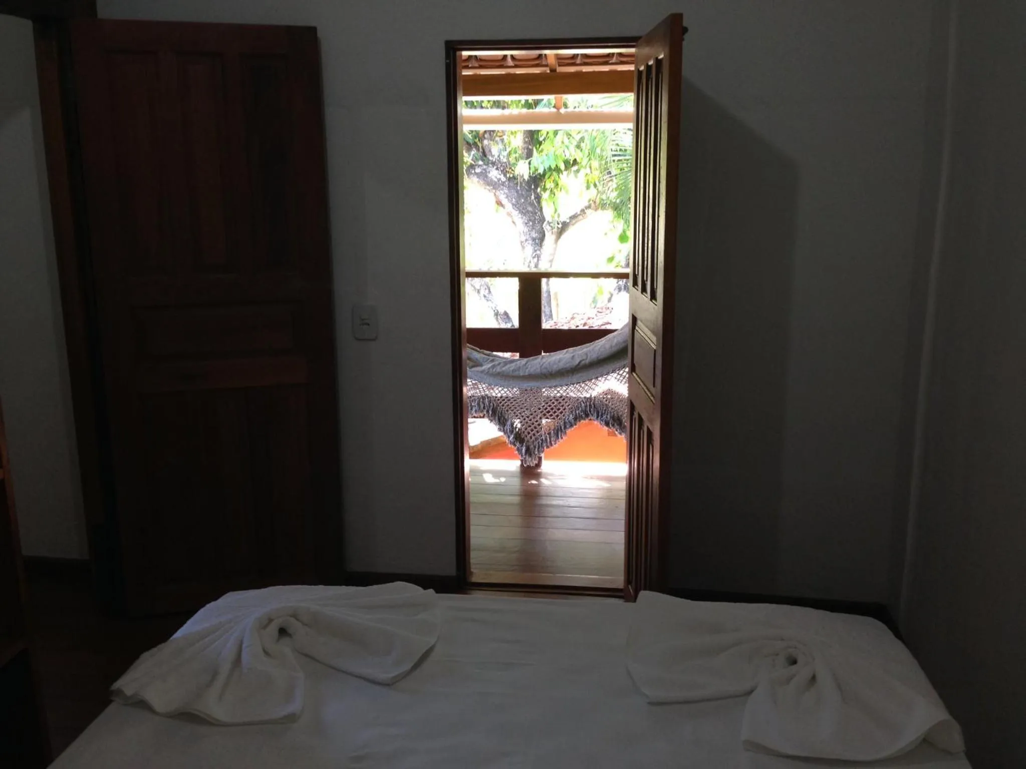 Bed in Pousada Lumar