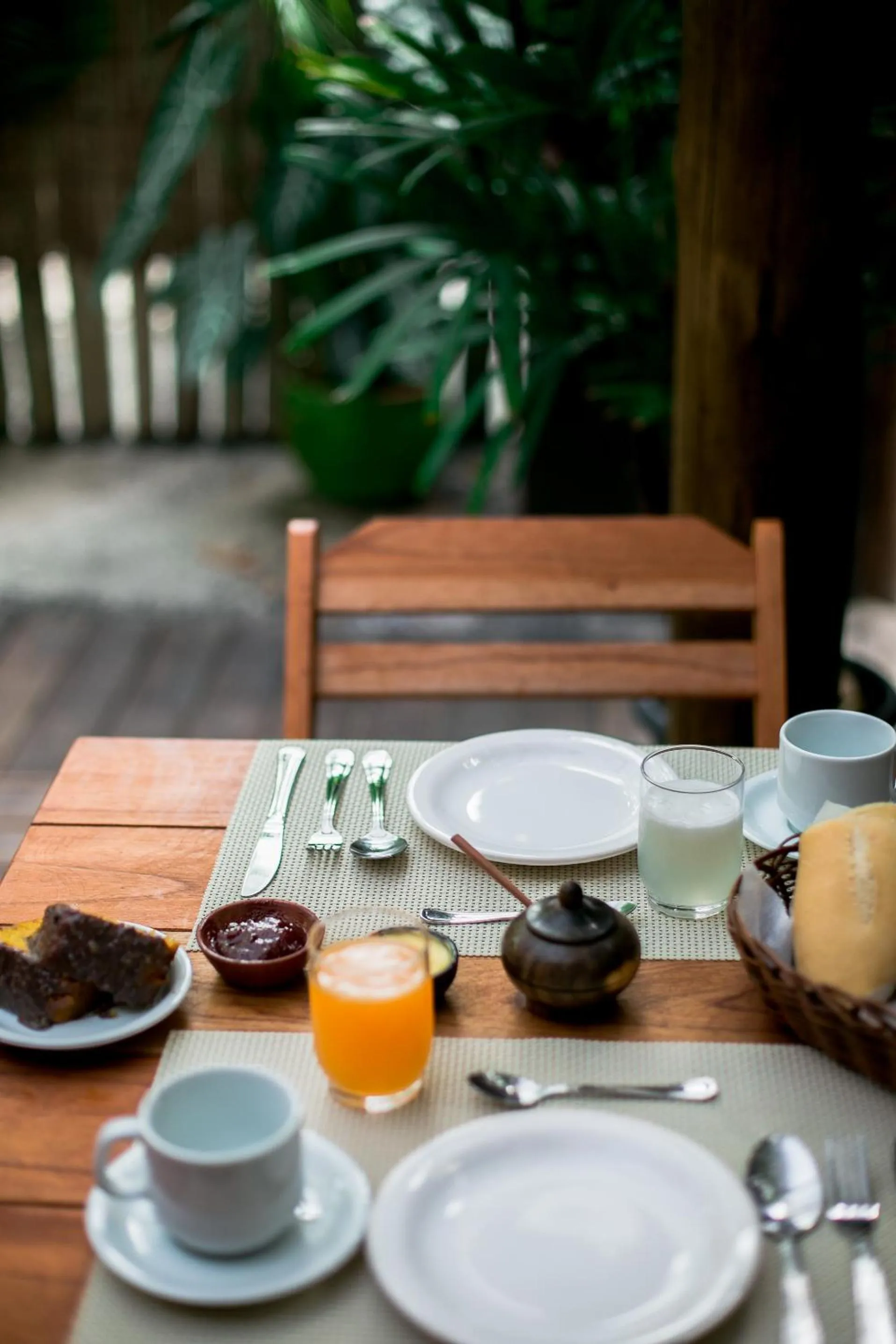Breakfast in Pousada Lumar
