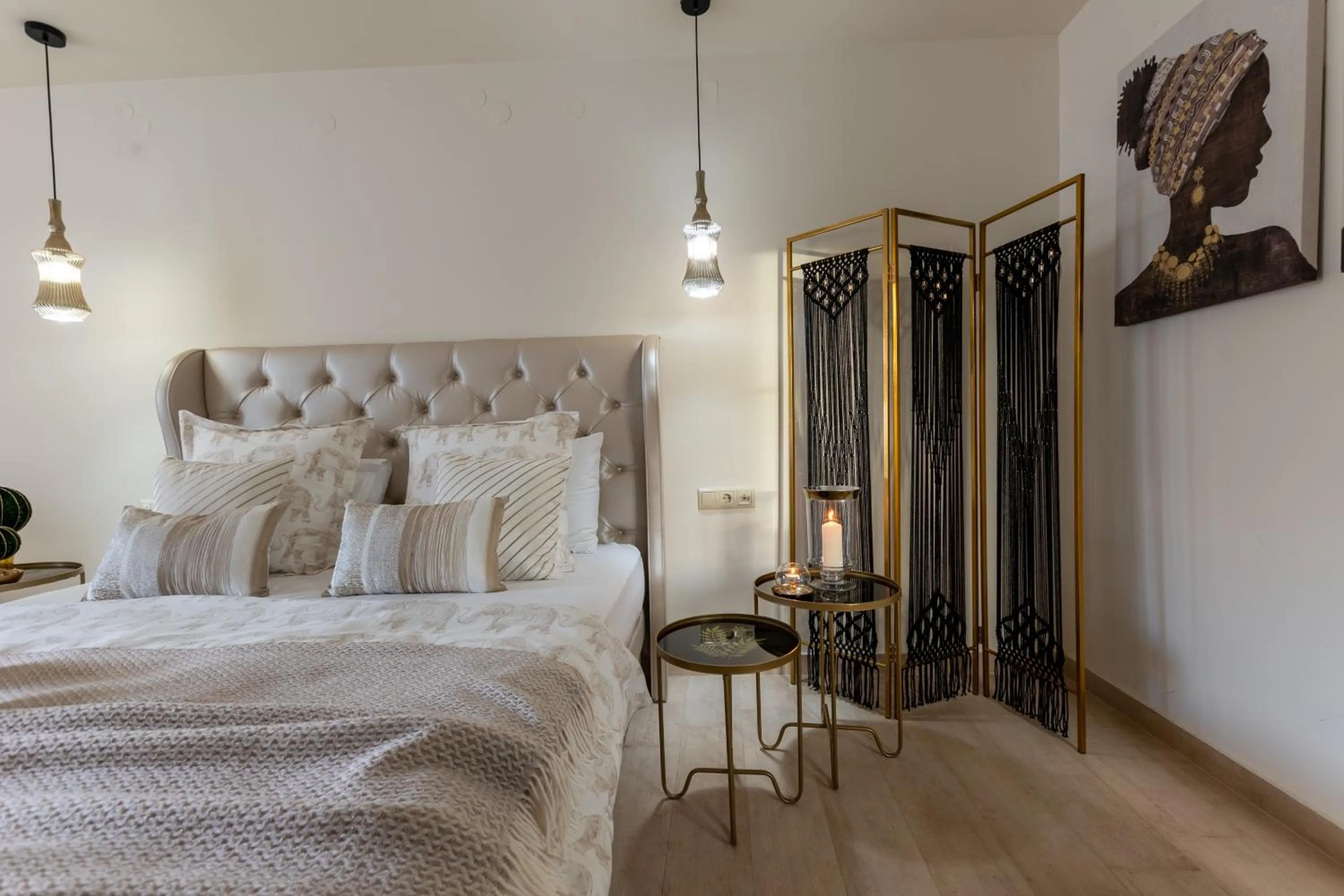 Bedroom, Bed in Stelios Gardens