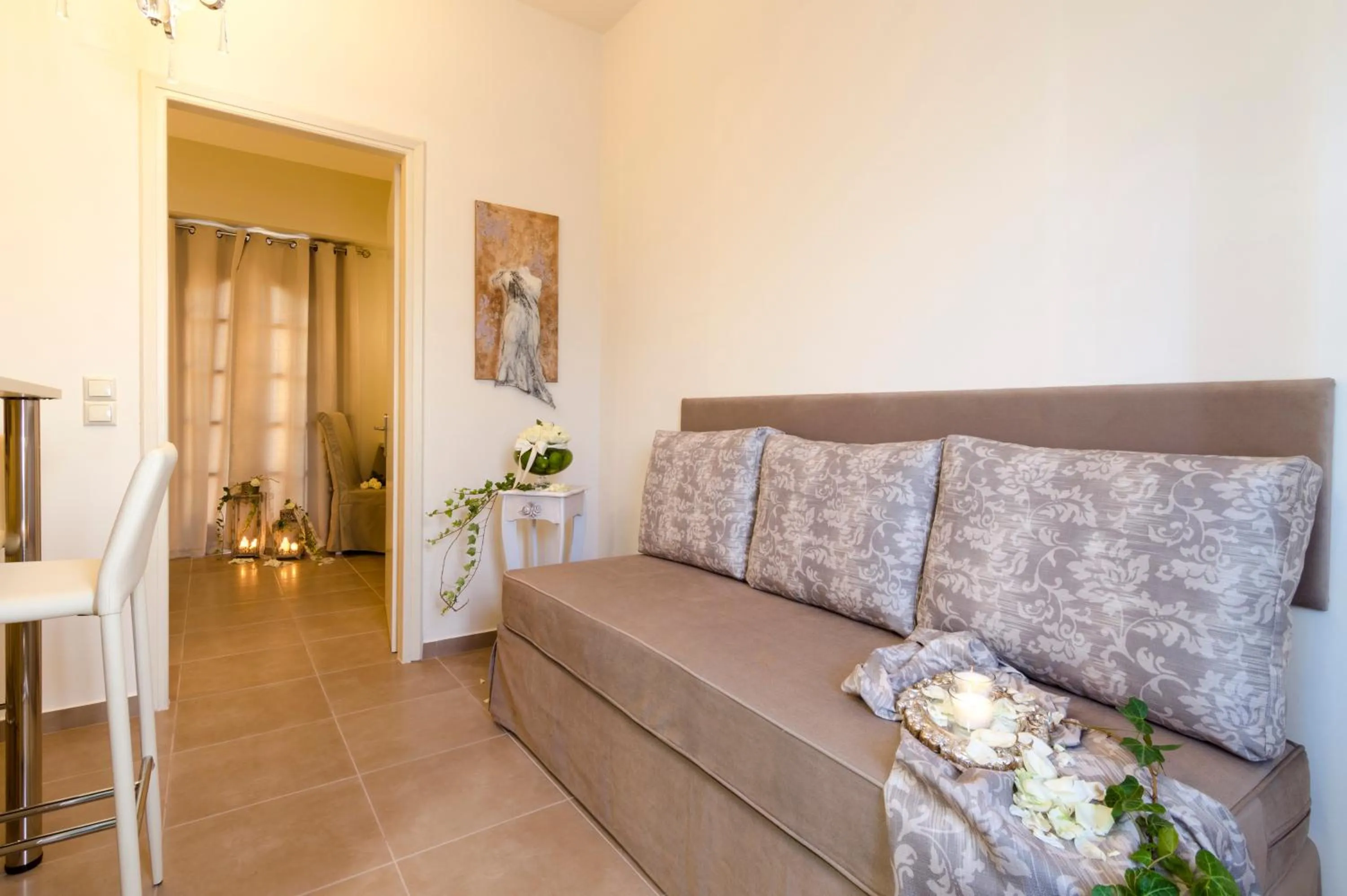 Living room in Stelios Gardens