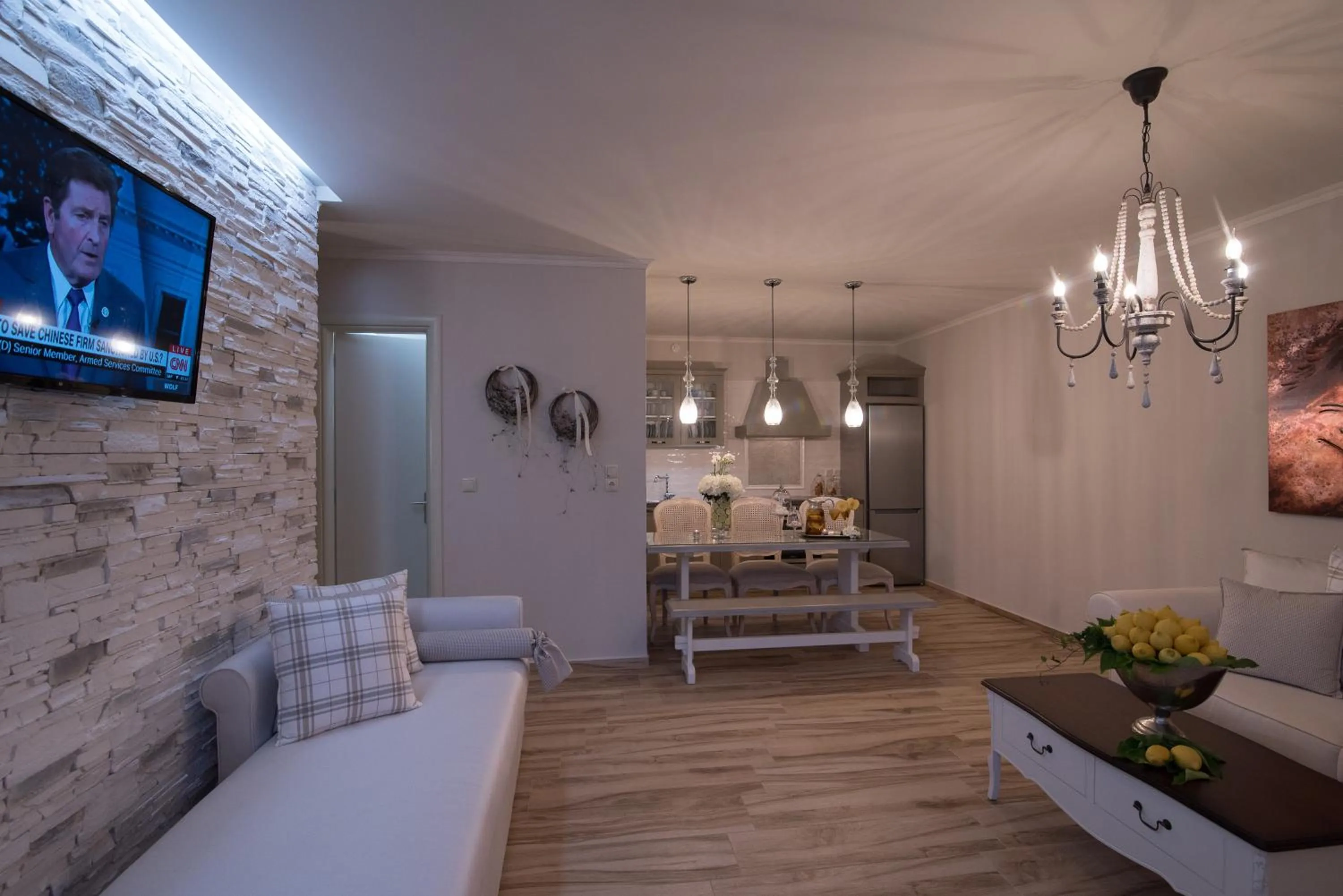 Kitchen or kitchenette in Stelios Gardens