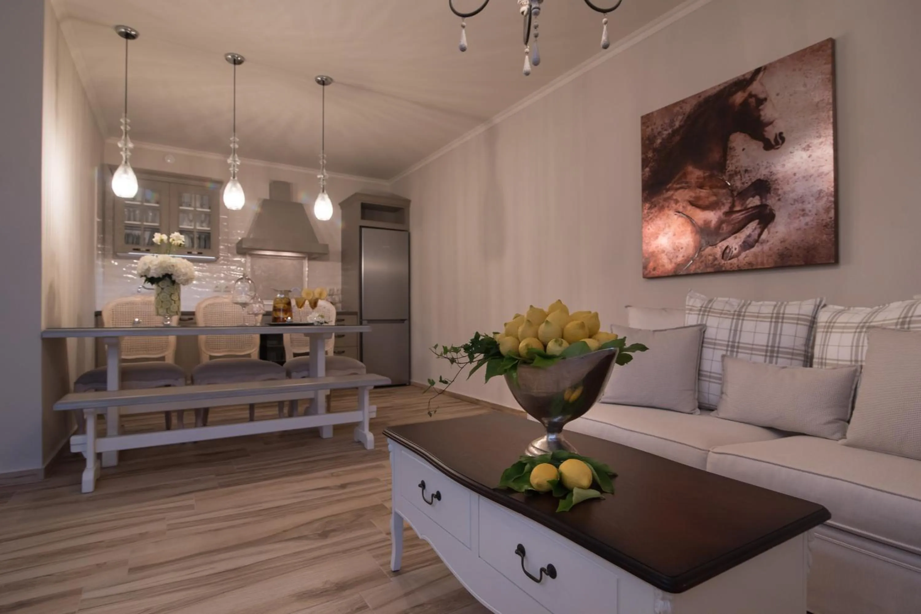 Kitchen or kitchenette in Stelios Gardens