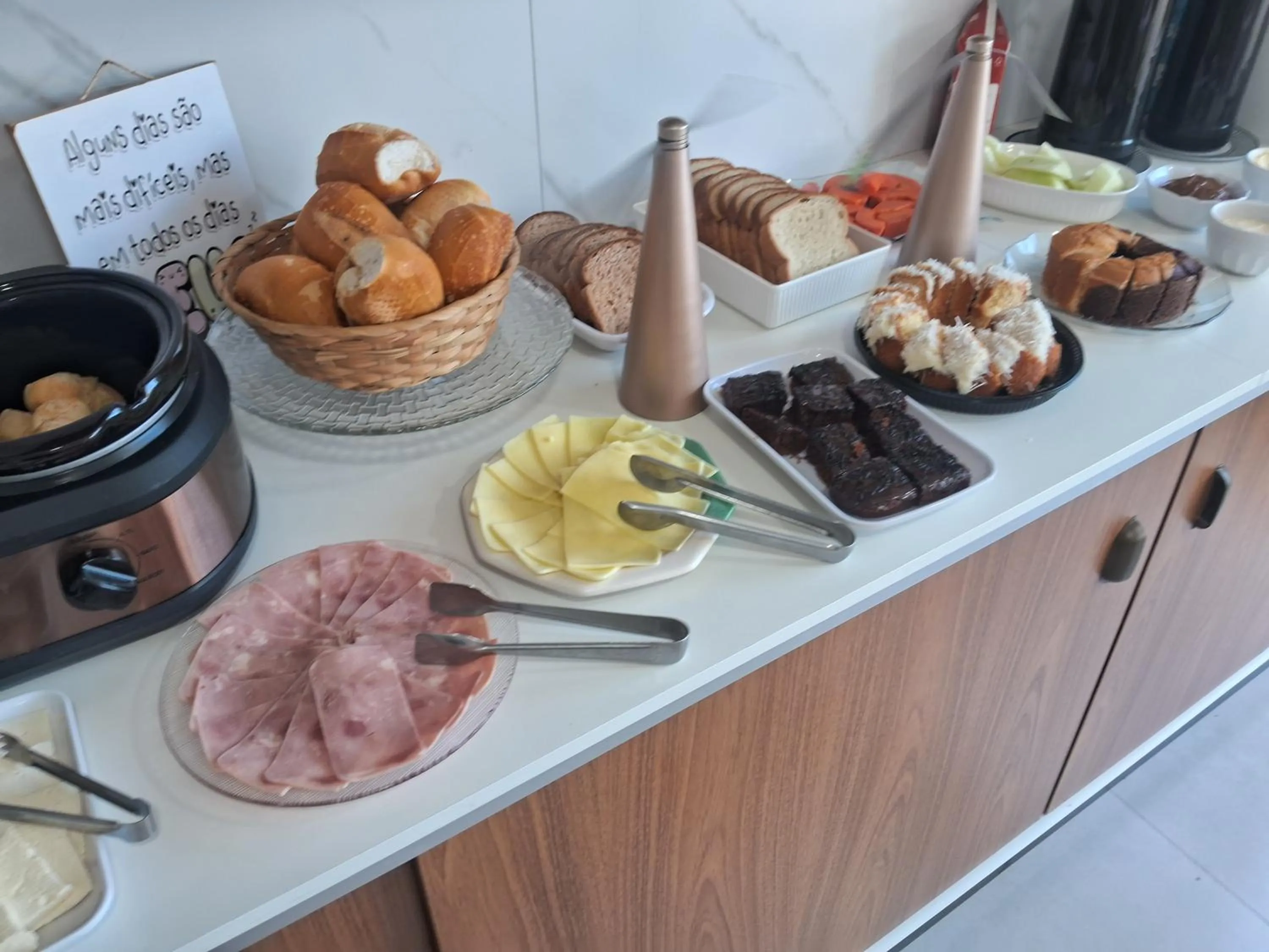 Breakfast in Pousada casa da amizade