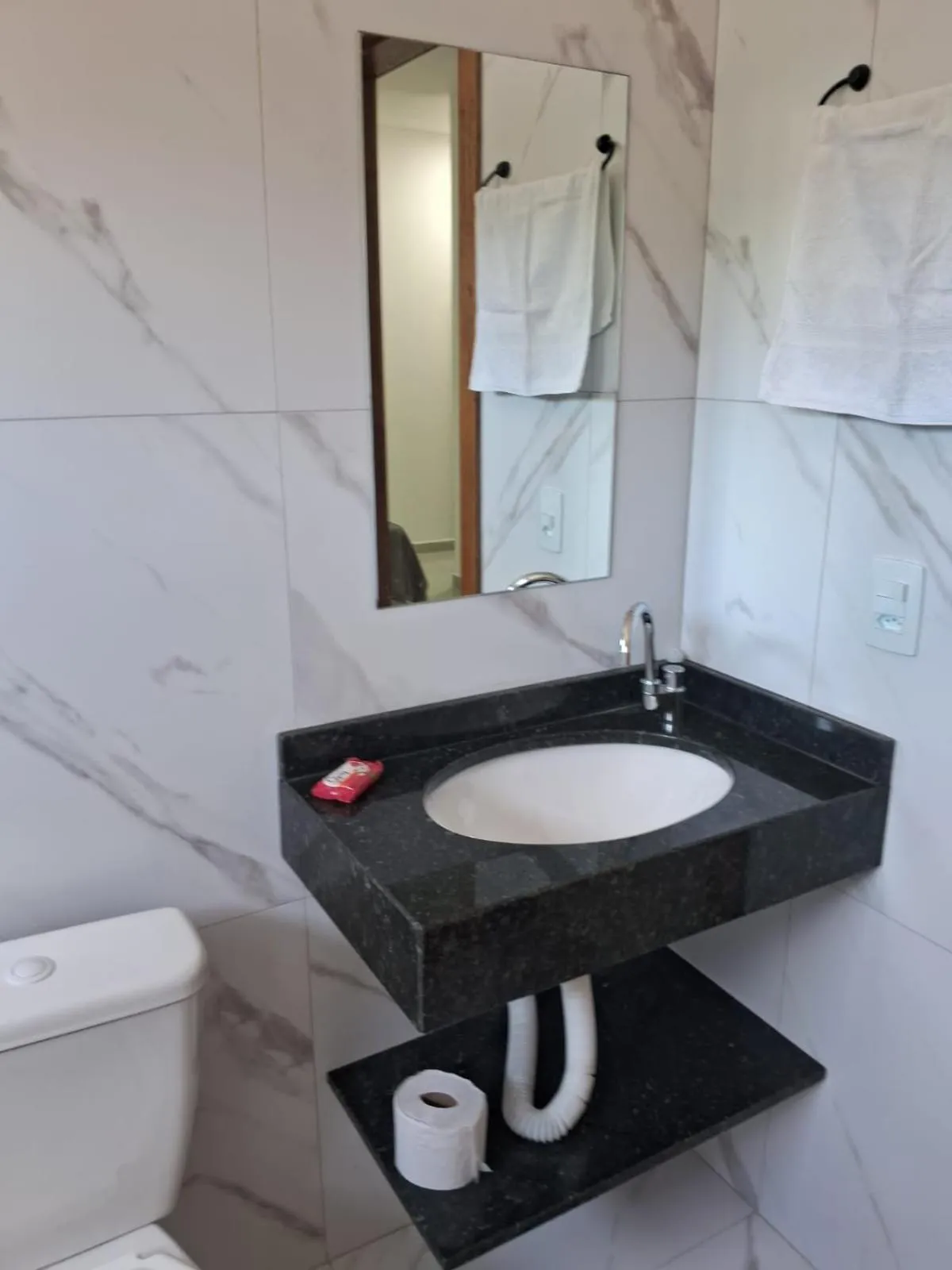 Toilet in Pousada casa da amizade