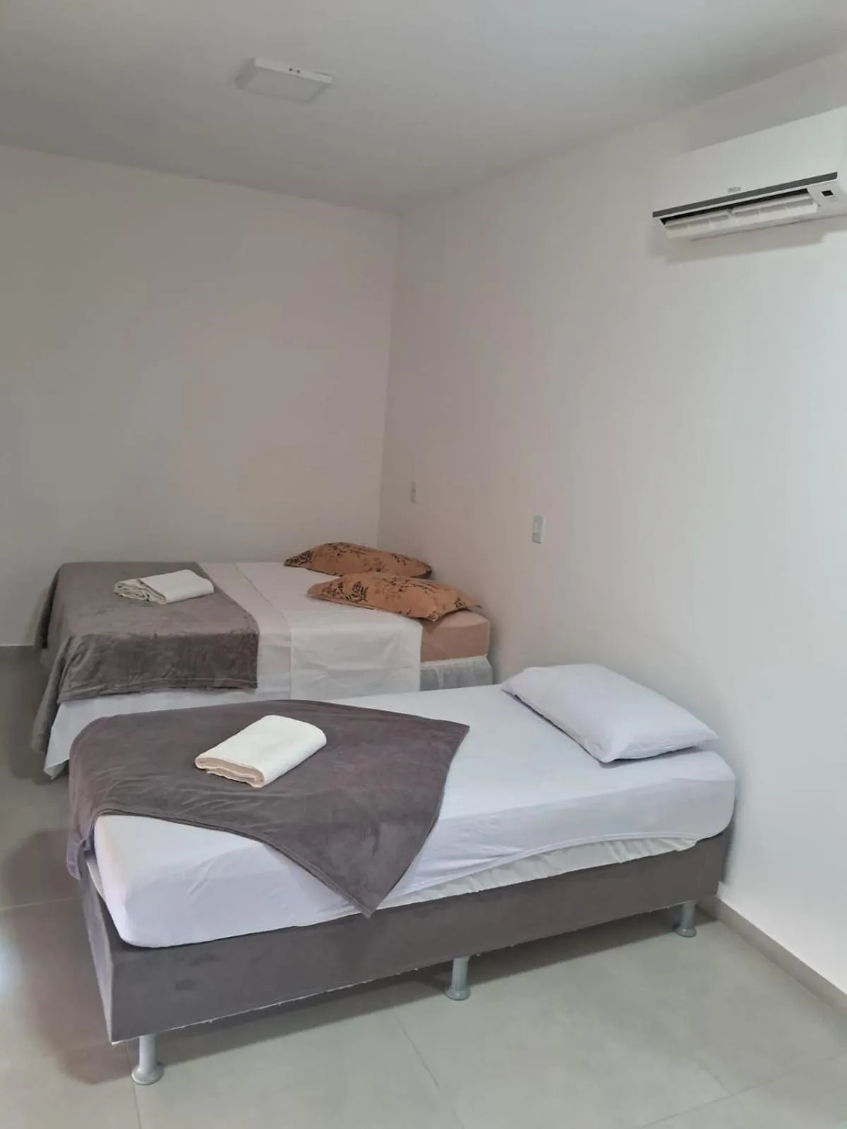 Bed in Pousada casa da amizade