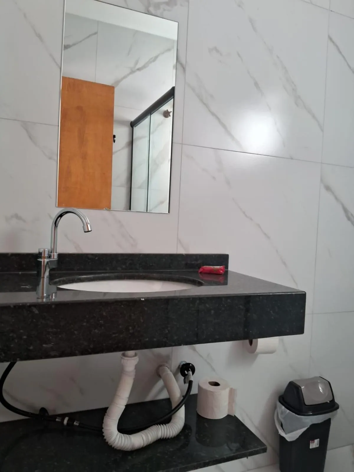 Bathroom in Pousada casa da amizade